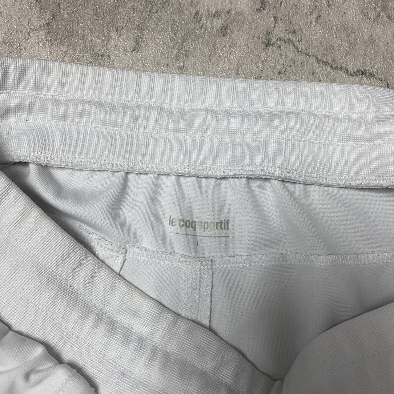 Le Coq Sportif White sweatpants Vintage hip hop sport train Size US 34 / EU 50 - 5 Thumbnail