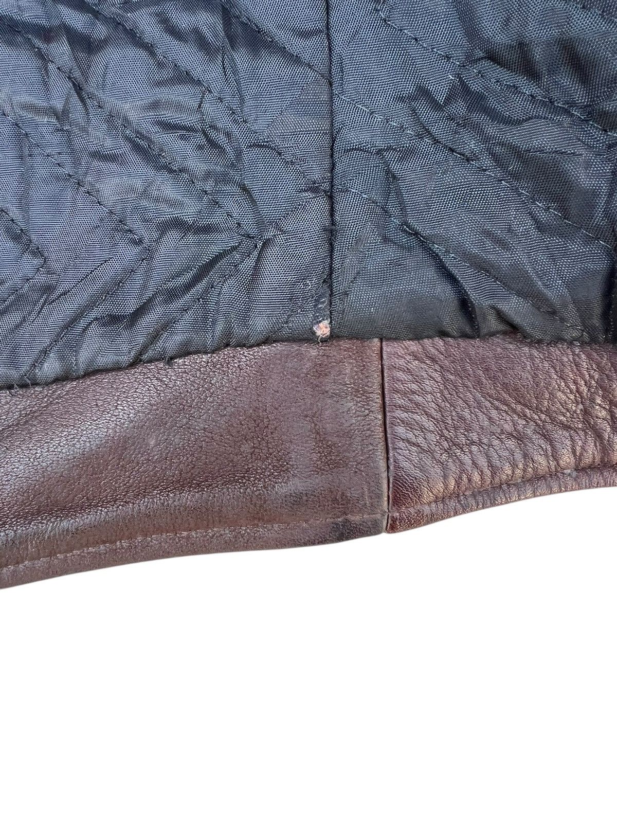 Indian Motorcycle RARE! 60s 70s Indian Motorcycle Embroidery Leather Jacket Size US S / EU 44-46 / 1 - 15 Thumbnail
