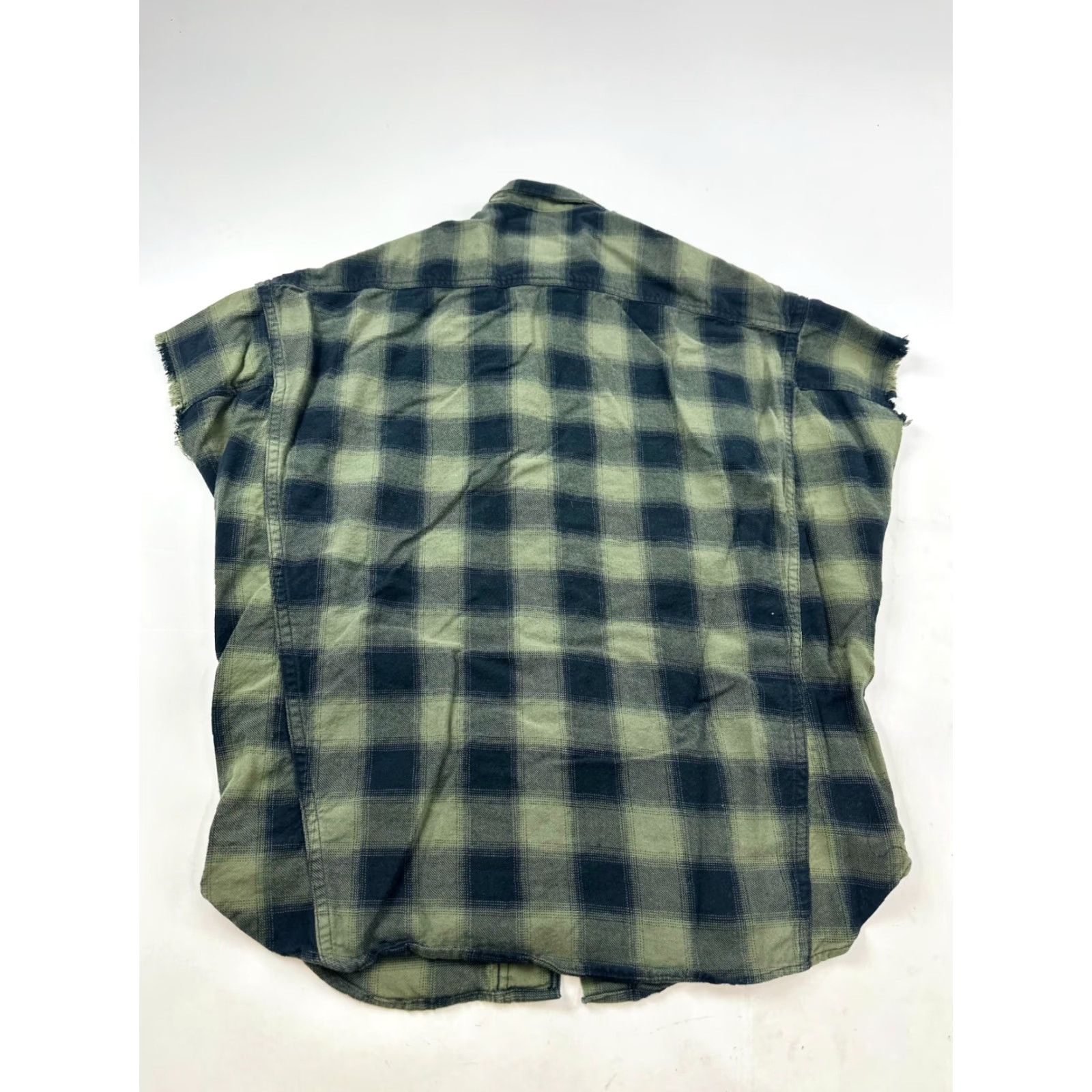 Vintage Original Denim 1975 Shirt Mens M Green Black Plaid Short Sleeve Button-Down Shirt Size US M / EU 48-50 / 2 - 2 Thumbnail