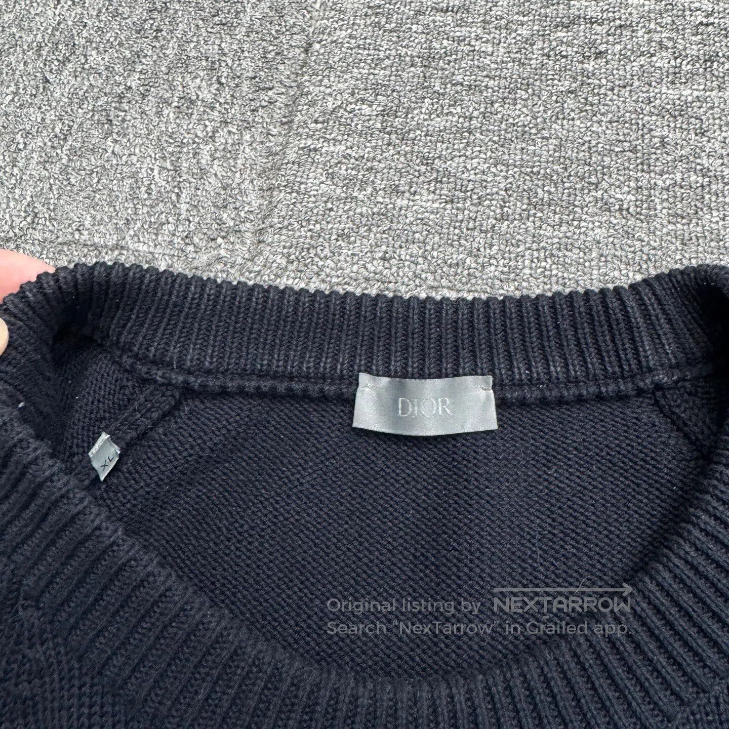 Dior Dior Essentials Series: Arm-Hugging Knitted Sweater| Size US XL / EU 56 / 4 - 4 Thumbnail