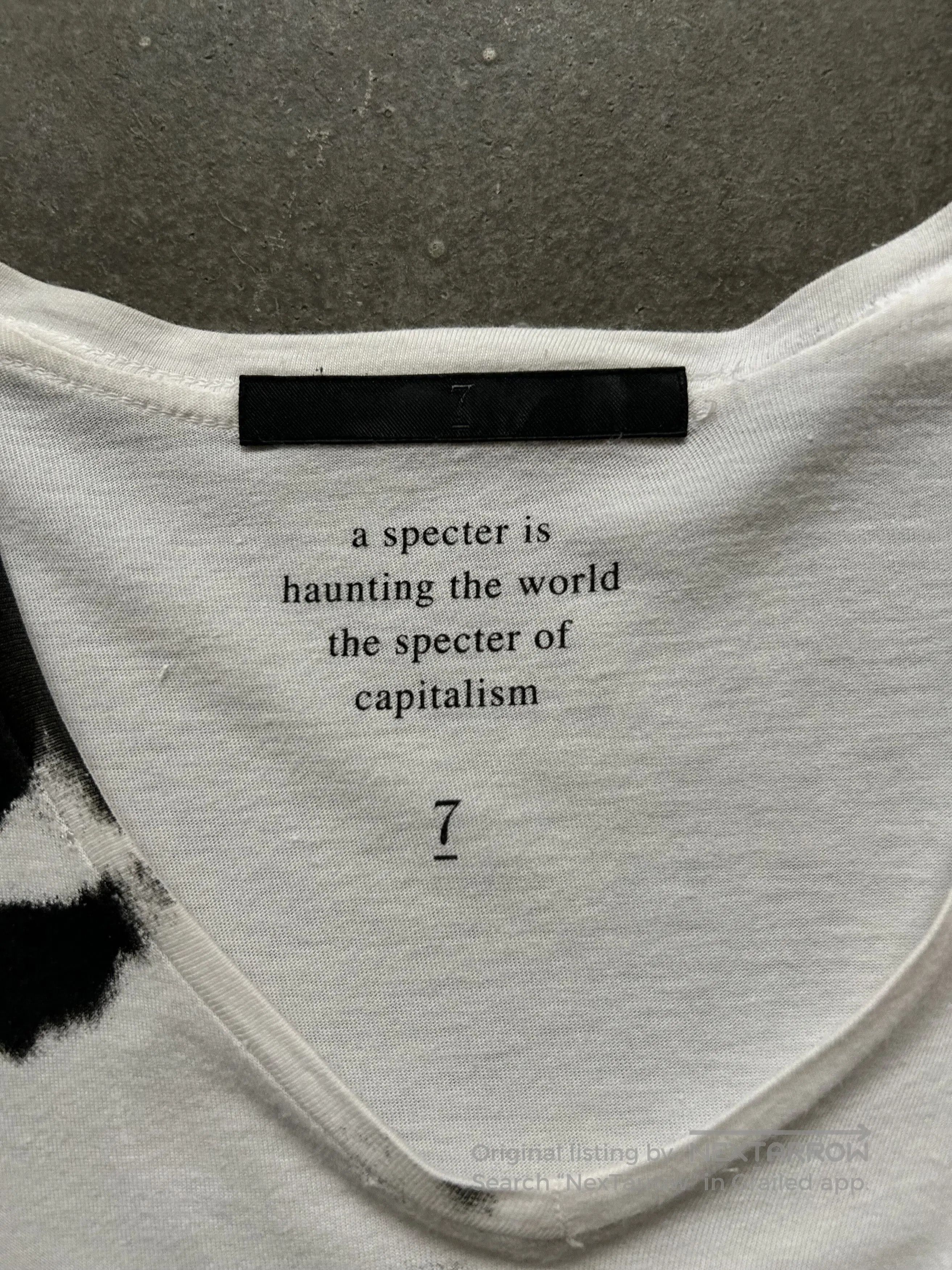 Julius black and white graphic print t-shirt. Size US M / EU 48-50 / 2 - 5 Thumbnail