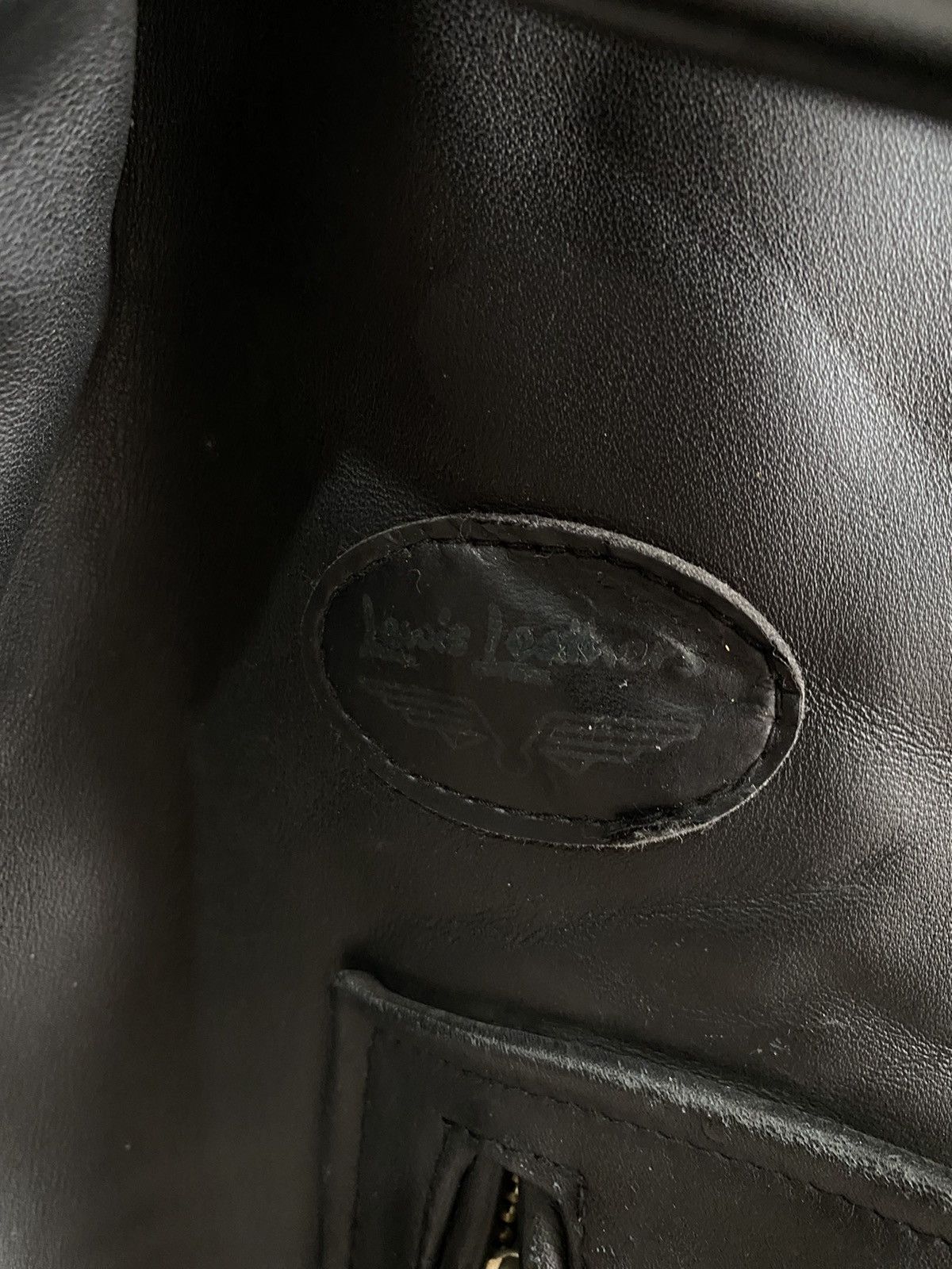 Japanese Brand × Vintage Leather jacket a.n.b Newyork biker Size US M / EU 48-50 / 2 - 5 Thumbnail