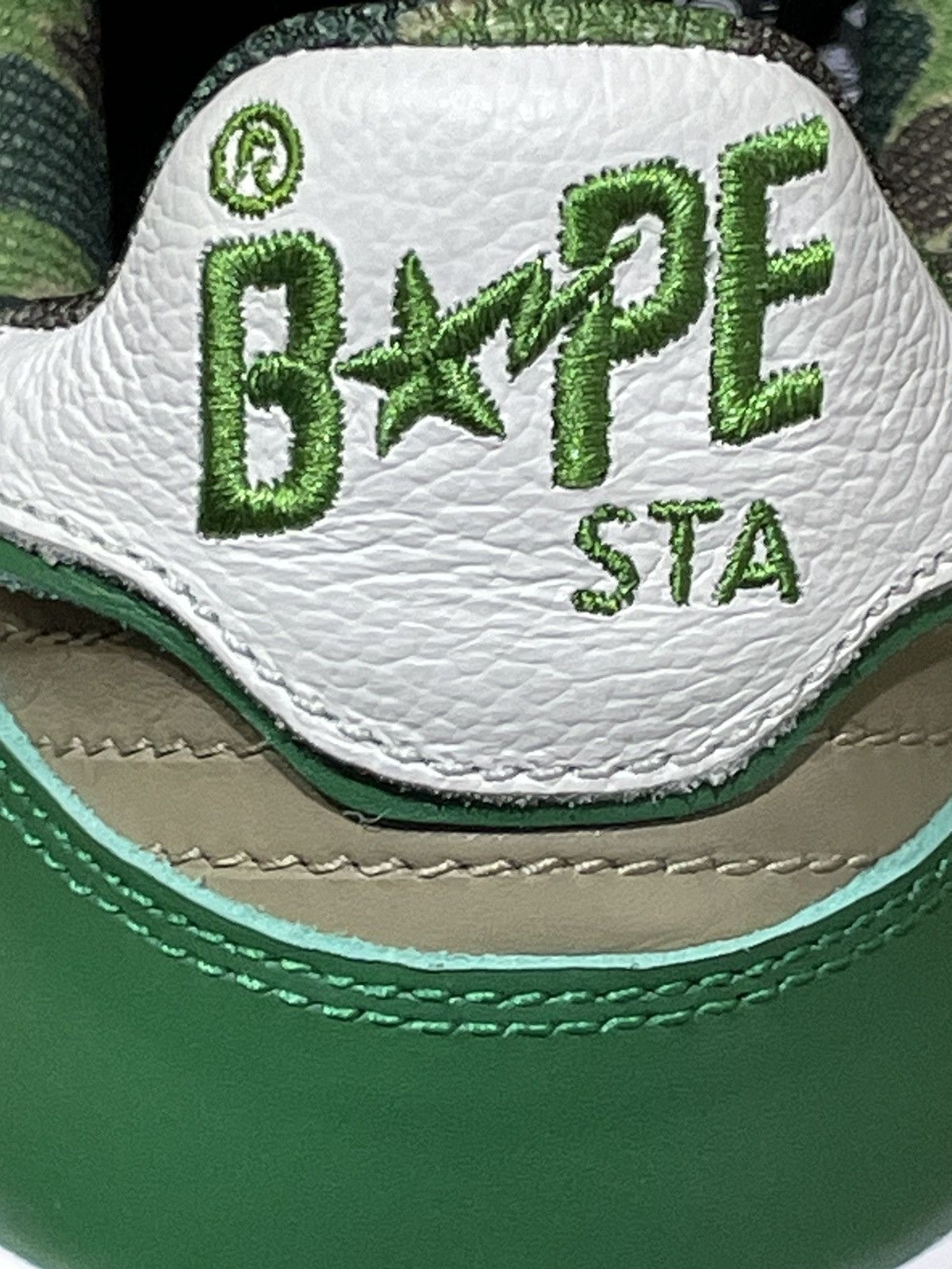 Bape A Bathing Ape Bape SK8 Sta ABC Camo Green (2022) Size US 8 / EU 41 - 14 Thumbnail