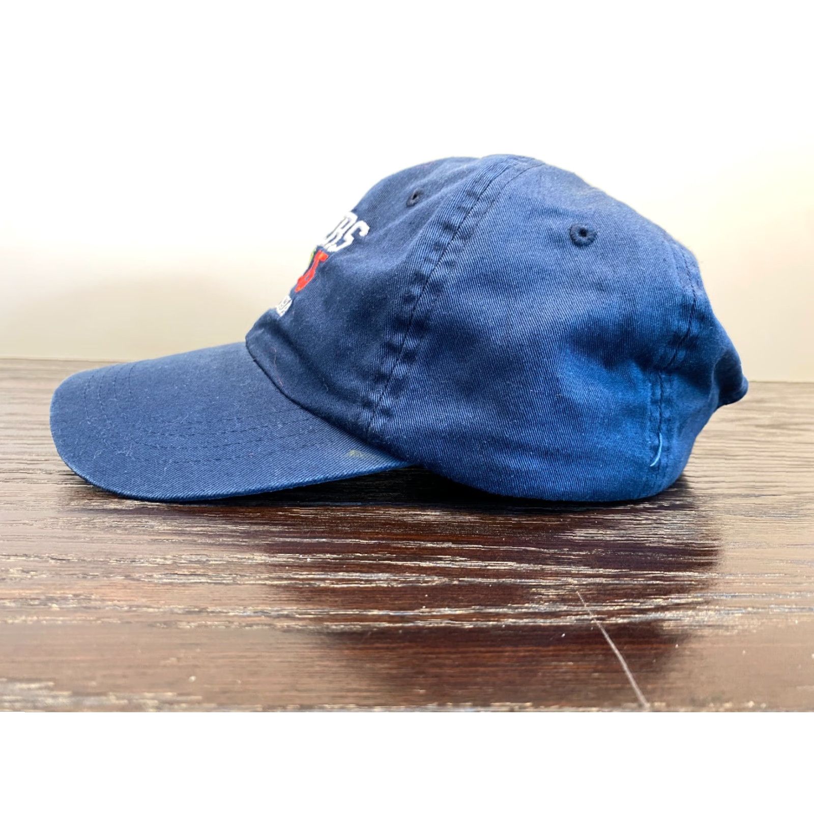 Vintage VINTAGE Masters Hat Mens Baseball Cap One Size Blue Twill 2015 Augusta Georgia Golf Logo Size ONE SIZE - 4 Thumbnail