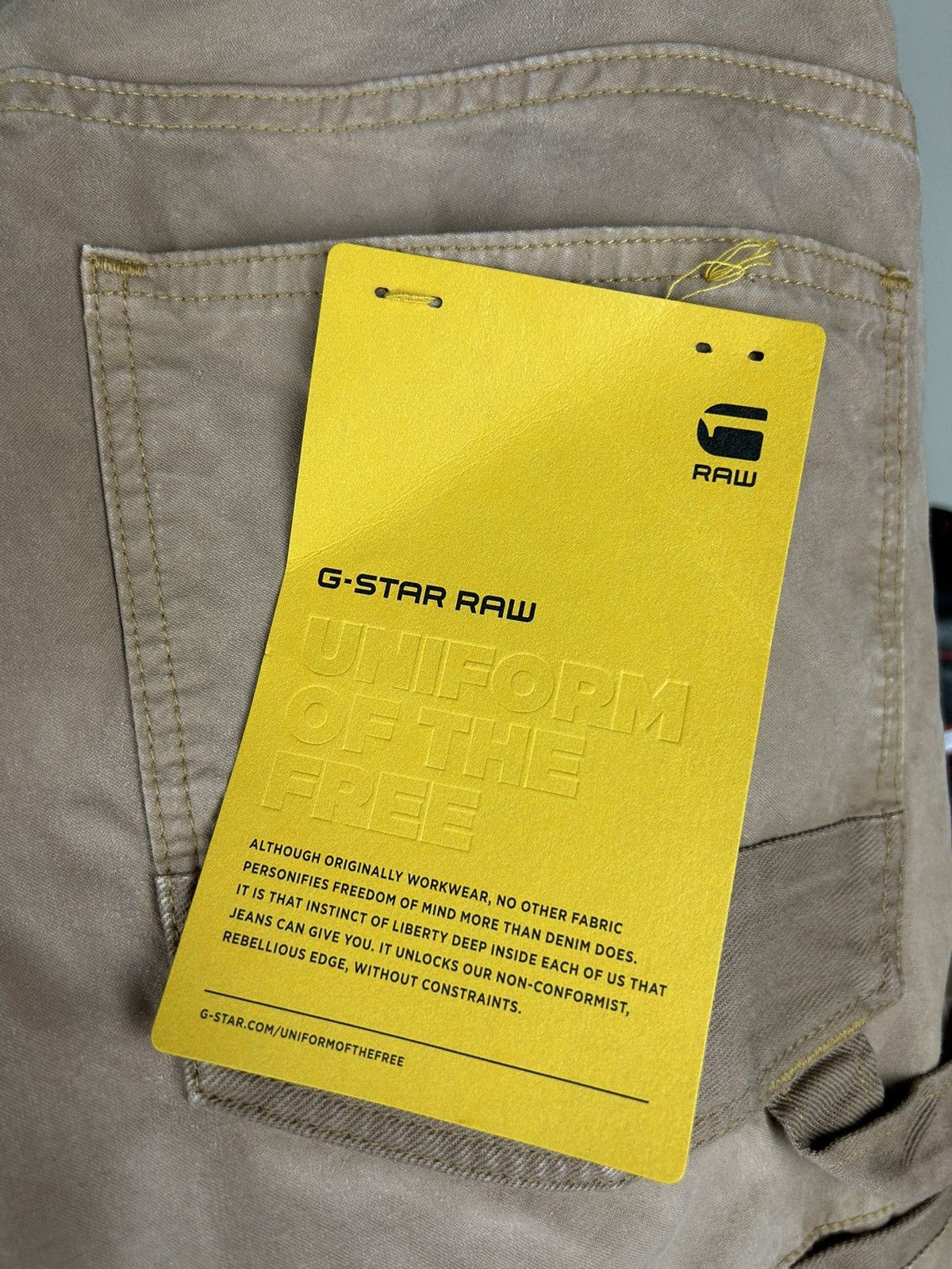 G-Star × Jean Gstar raw faeroes denim jeans Size US 29 - 9 Thumbnail