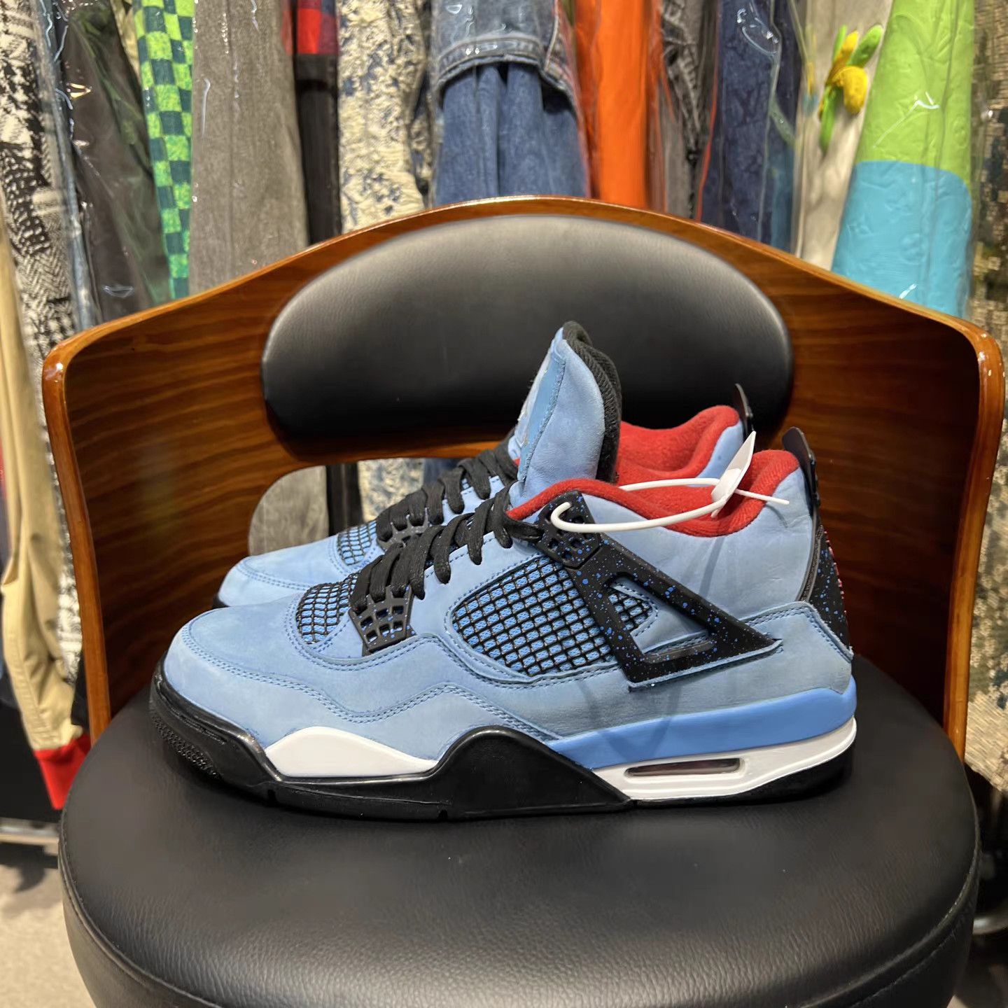 Jordan Brand Air Jordan 4 × Travis Scott Sneakers K15 Size US 10 / EU 43 - 6 Thumbnail