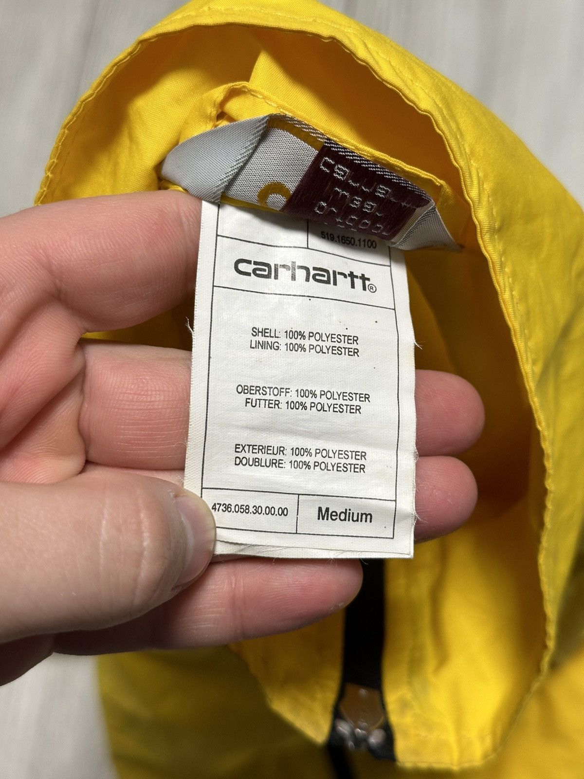 Carhartt Vintage Carhartt Windbreaker Rain Jacket Size US M / EU 48-50 / 2 - 5 Thumbnail