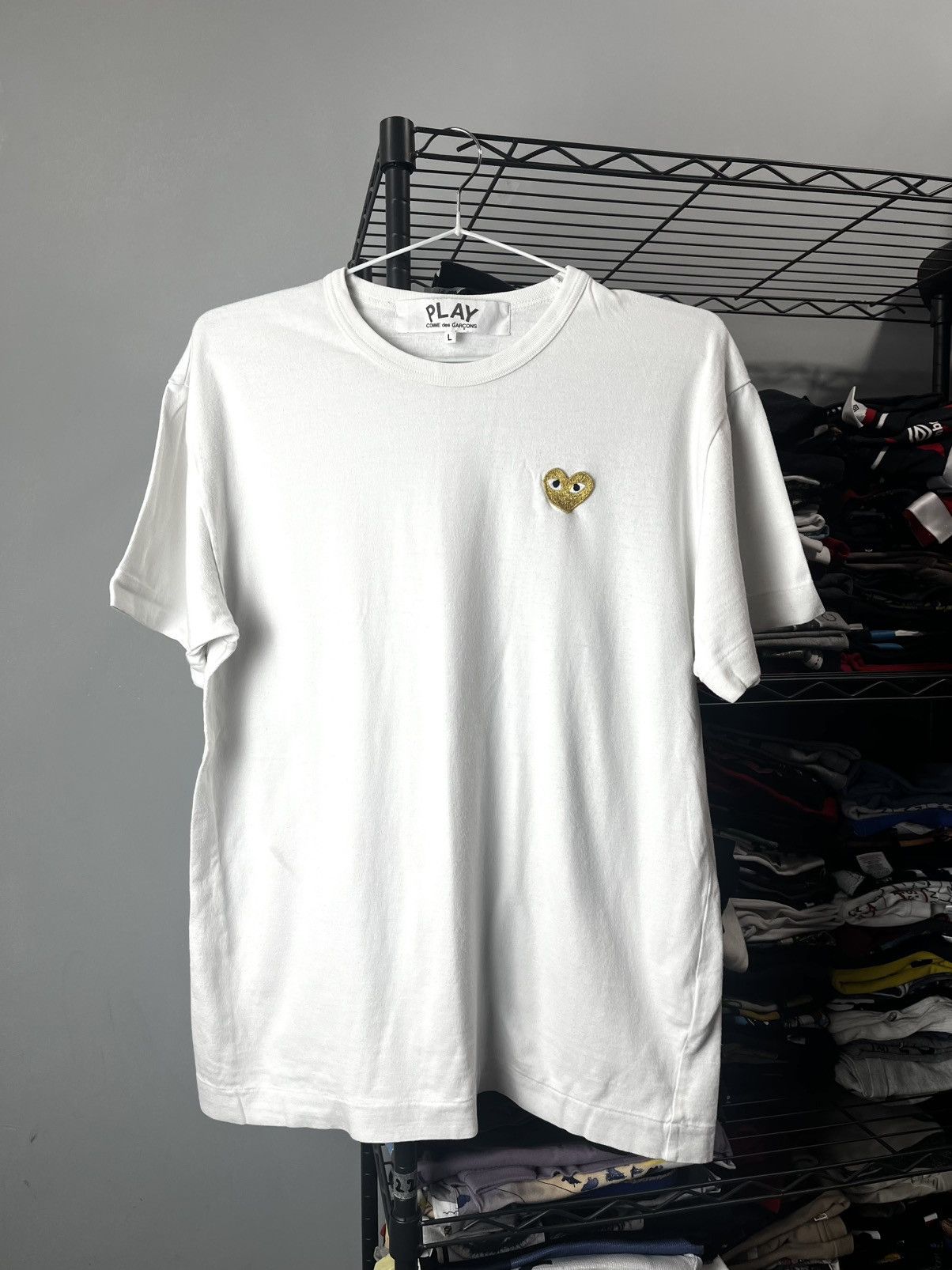 Comme des Garcons PLAY Vintage Play Comme des Garcons T Shirt Hype Size US L / EU 52-54 / 3 - 1 Thumbnail