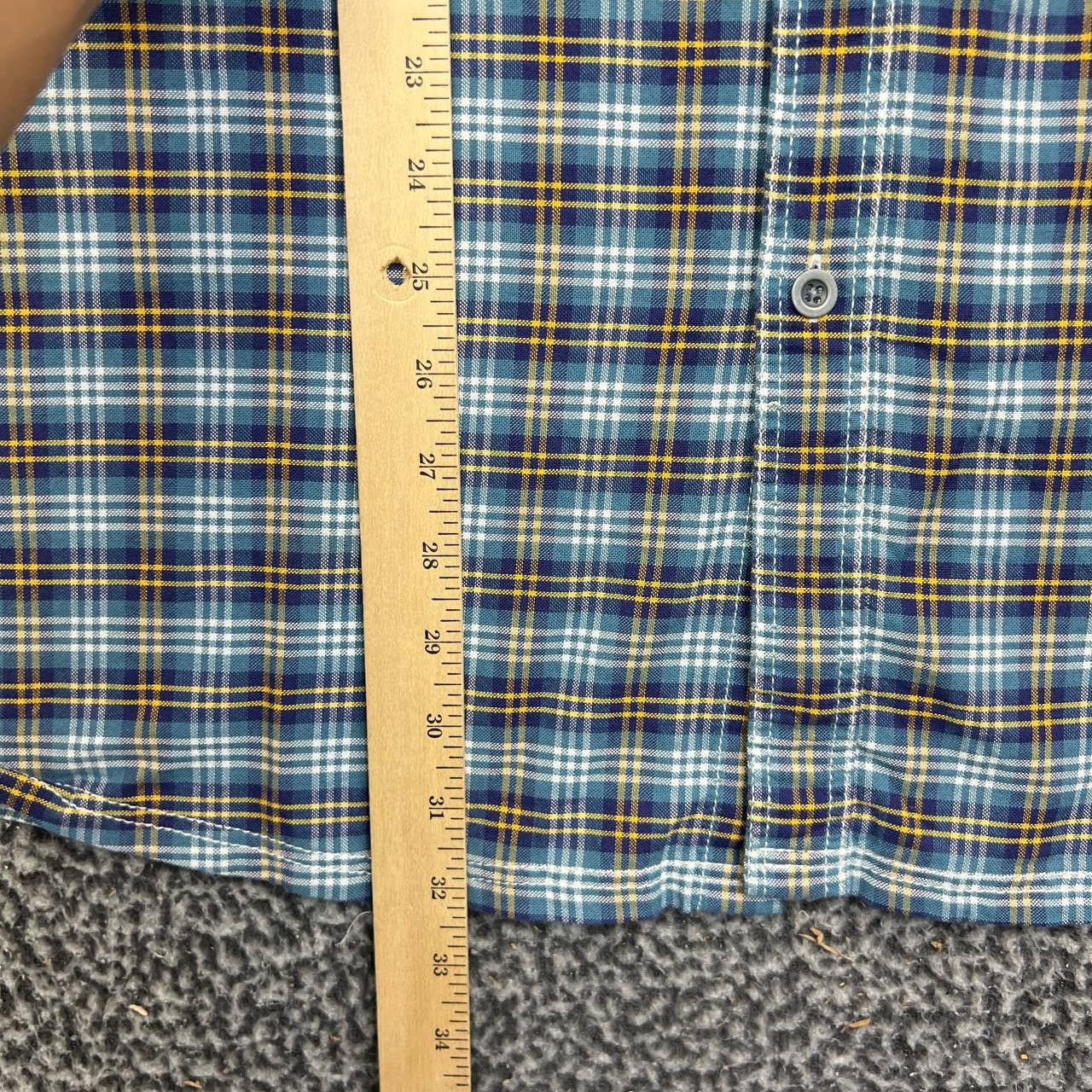 G.H. Bass & Co. GH Bass & Co Button Down Shirt Men XXL Plaid ShortSleeve New Size US XXL / EU 58 / 5 - 4 Thumbnail