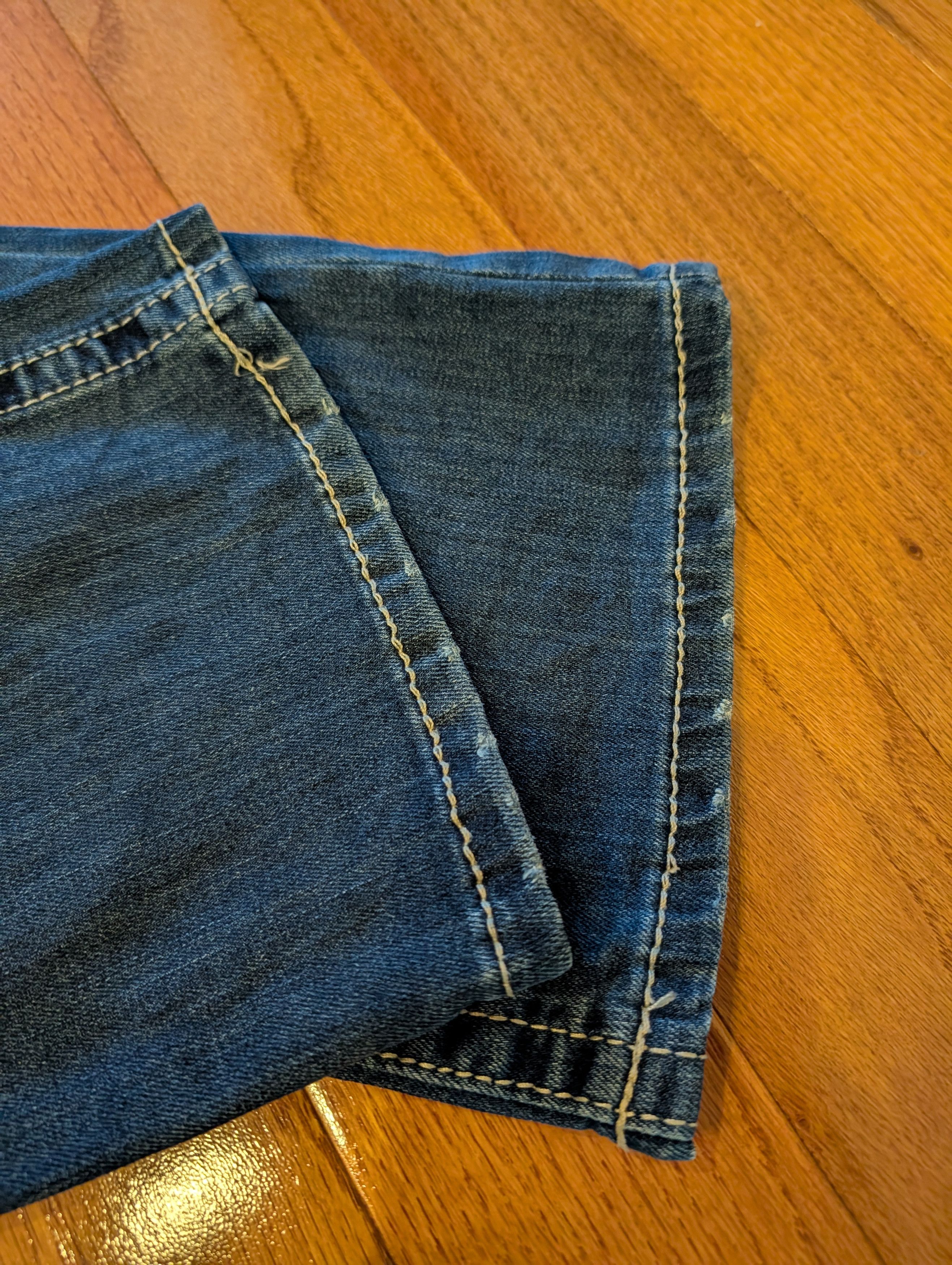 Ariat Vintage Y2K Ariat Blue 31x30 Ruby Denim Jeans Size 31" - 15 Thumbnail