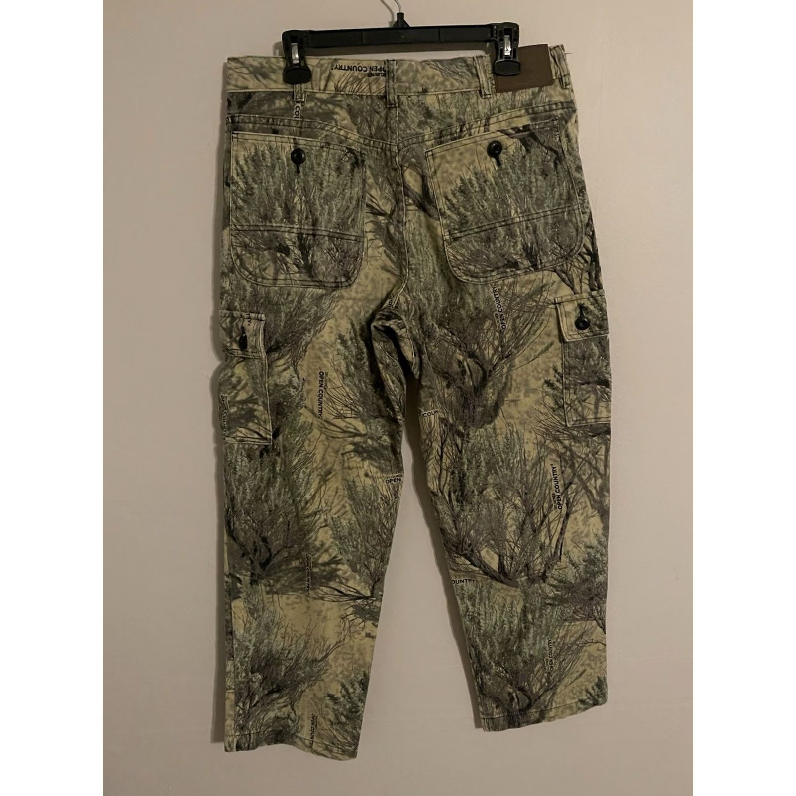 Vintage Cabela's Seclusion 3D Open Country Camouflage Cotton Cargo Pants - Men's 36x31 Size US 36 / EU 52 - 5 Thumbnail