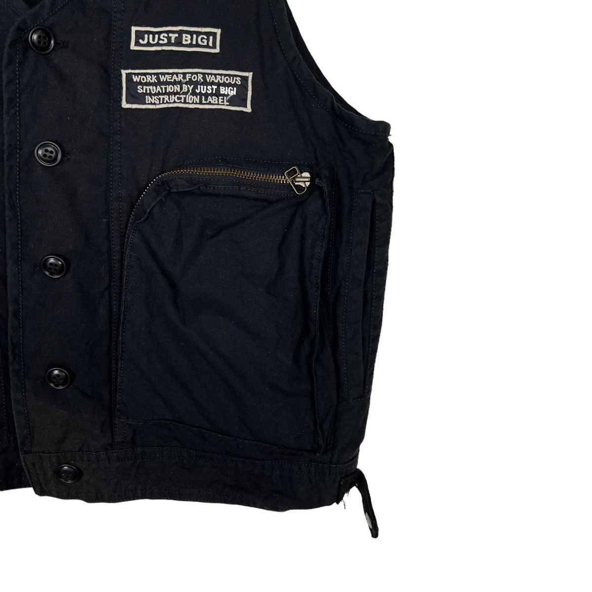 BIGI 🔥 JUST BIGI CARGO TACTICAL TANK TOP VEST Size US L / EU 52-54 / 3 - 5 Thumbnail