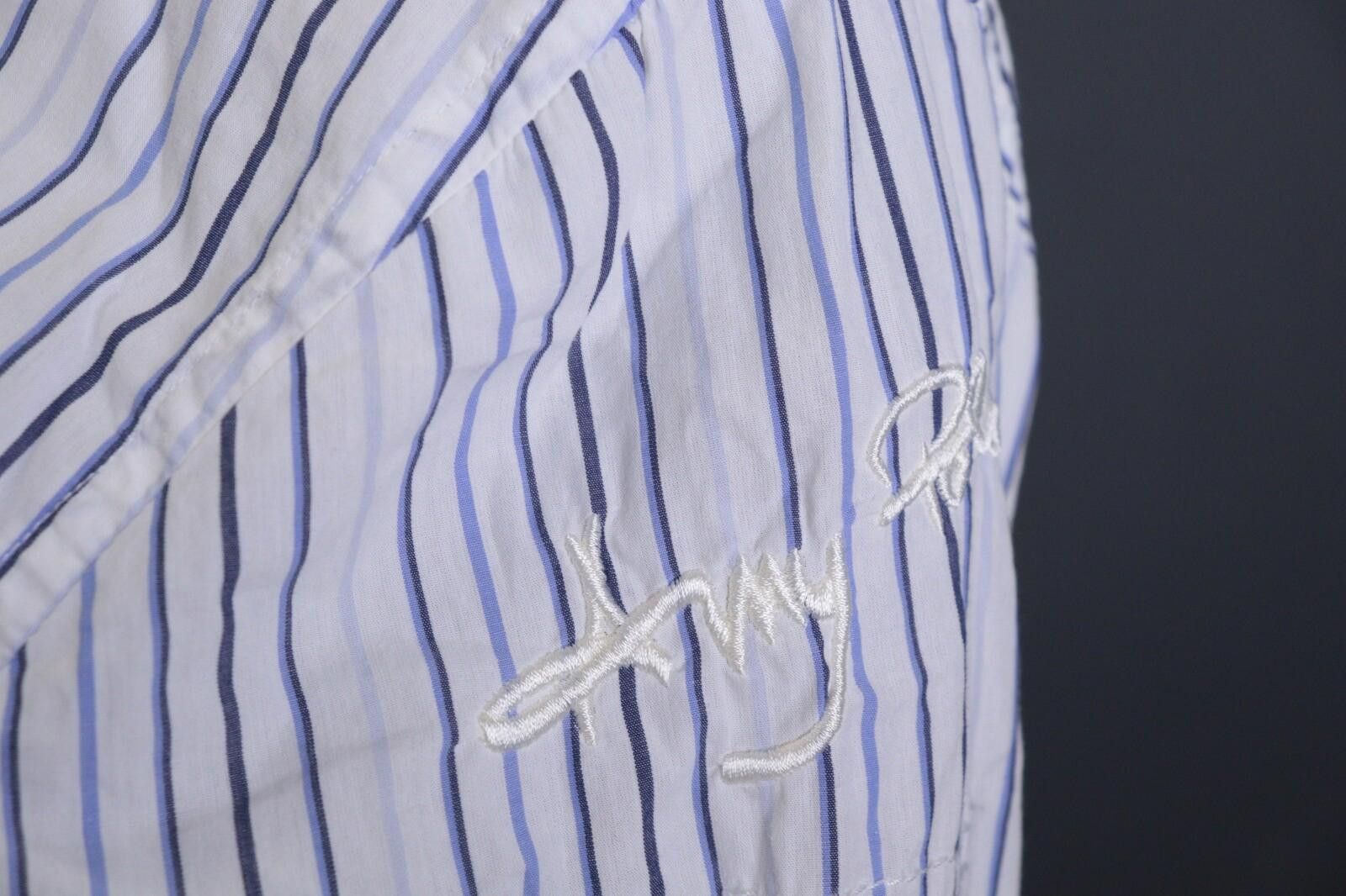 OVER THE STRiPES La Martina Buenos Aires Blue Stripe Shirt 18 / 45 / XXL Size US XXL / EU 58 / 5 - 8 Thumbnail