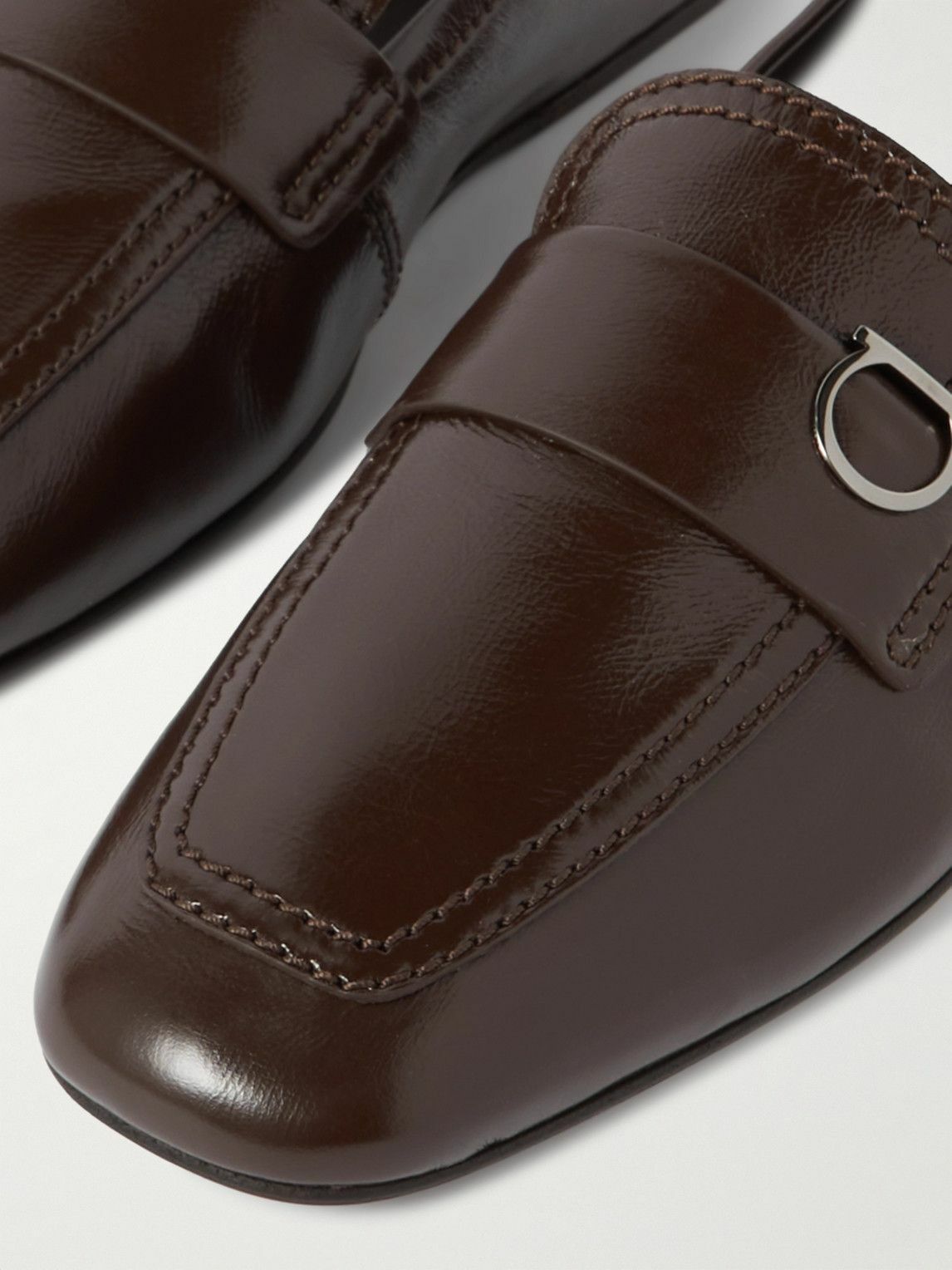 Salvatore Ferragamo o1s1rm0725 Penny Loafers in Brown Size US 8.5 / EU 41-42 - 6 Thumbnail