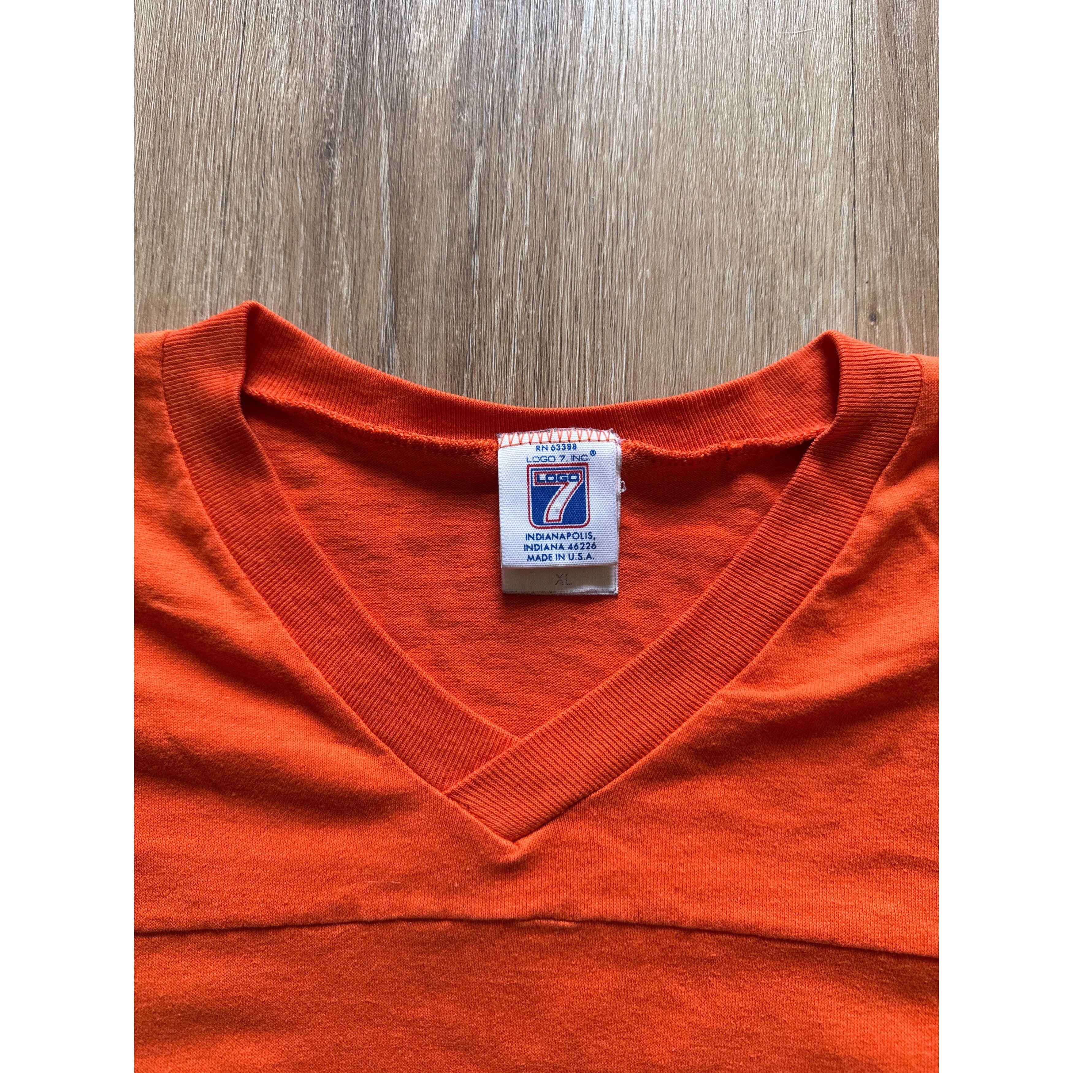 Logo 7 Vintage Logo 7 University Of Clemson Tigers Jersey Tee Size US XL / EU 56 / 4 - 2 Thumbnail