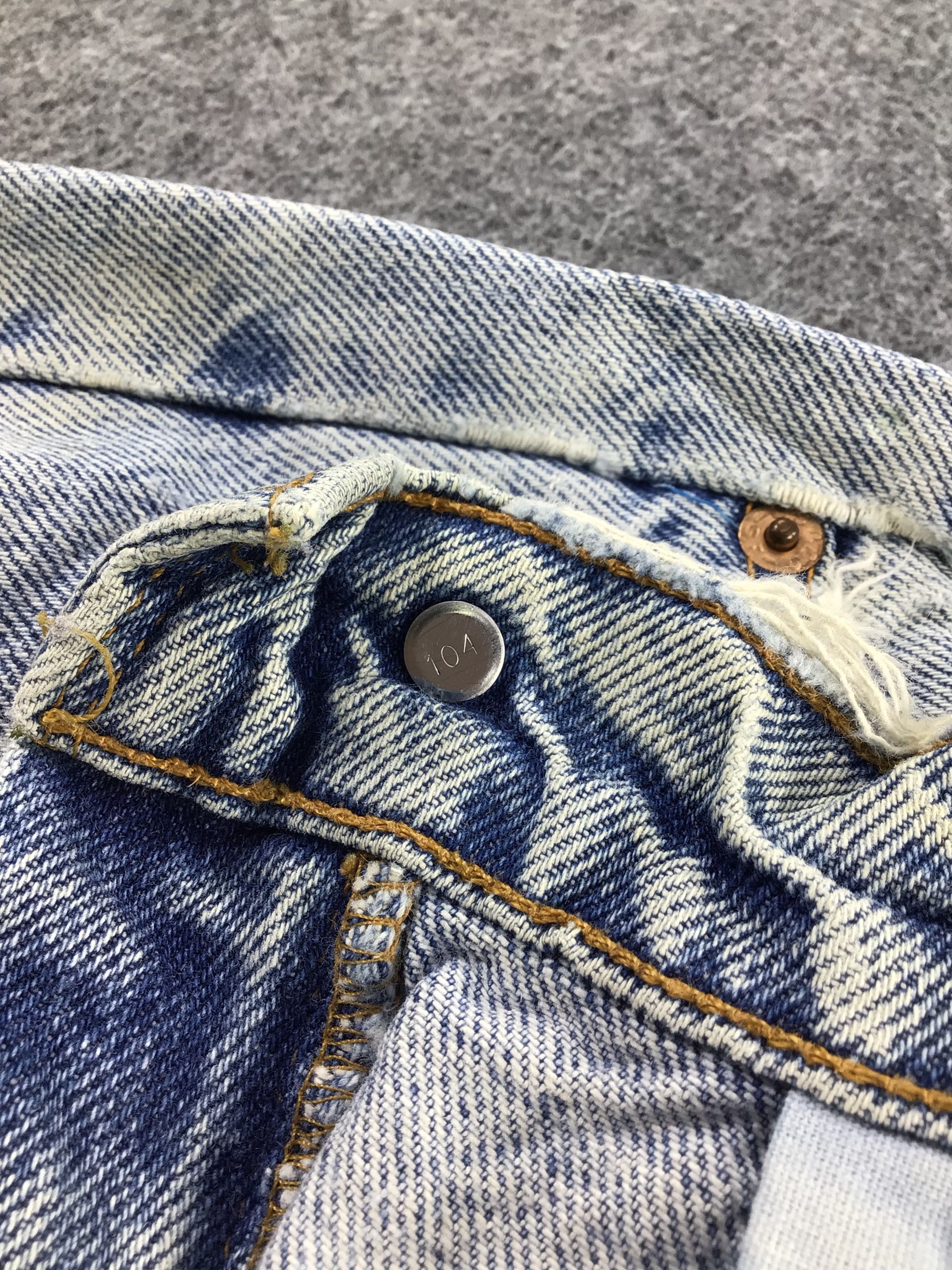 Levi's Vintage Levi's 505 Jeans Orange Tab Distressed Denim KJ240 Size US 31 - 9 Thumbnail