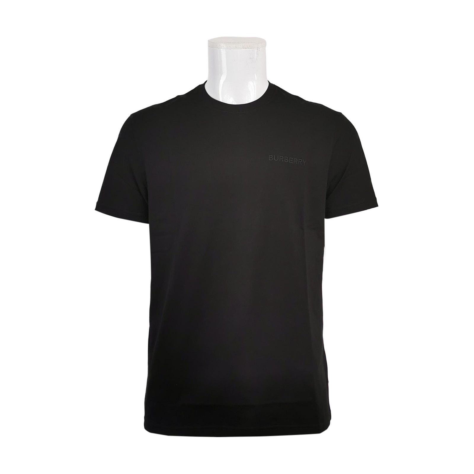 Burberry Burberry Tonal Logo Cotton T-Shirt Size M Size US M / EU 48-50 / 2 - 1 Thumbnail