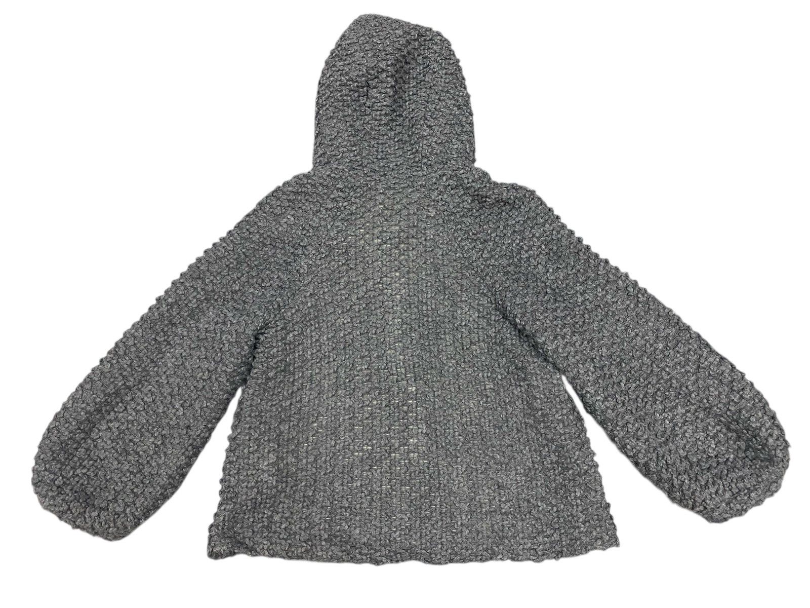 Issey Miyake Tsumori Chisato Textured Knit Hooded Jacket –Japan Archive Size M / US 6-8 / IT 42-44 - 4 Thumbnail