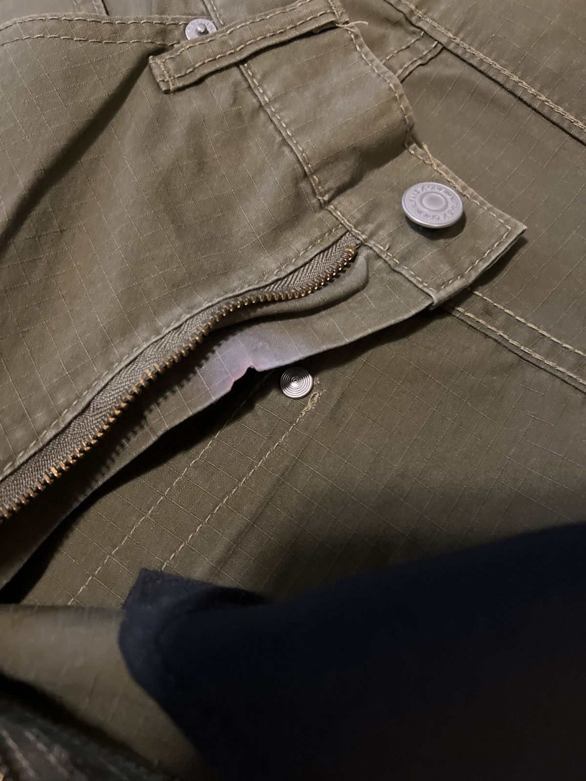 Original Fake Ripstop Fabric Pants Size US 31 - 12 Thumbnail
