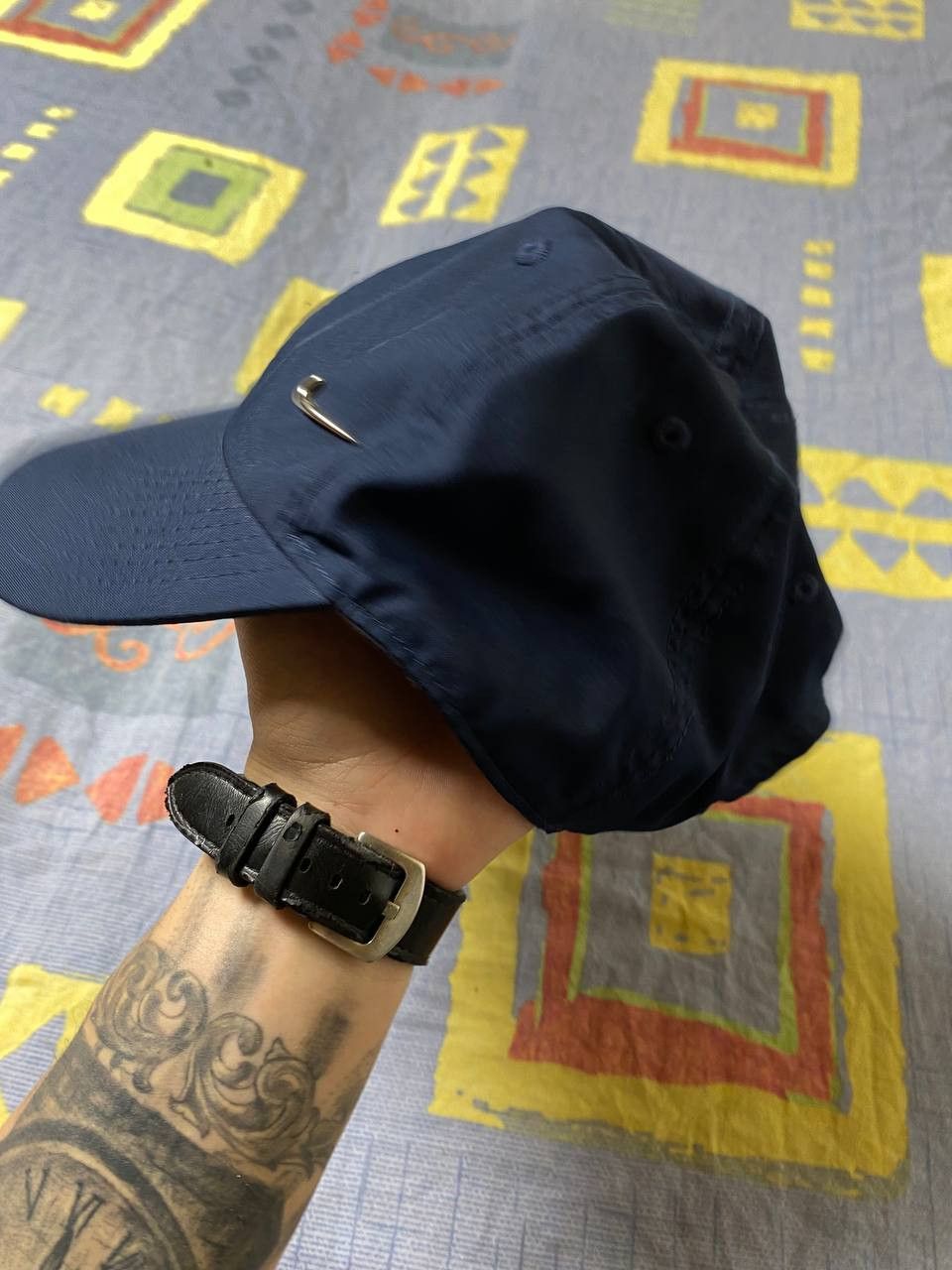 Nike Y2K Vintage Nike Logo Cap Streetwear Rare Hat Size ONE SIZE - 5 Thumbnail