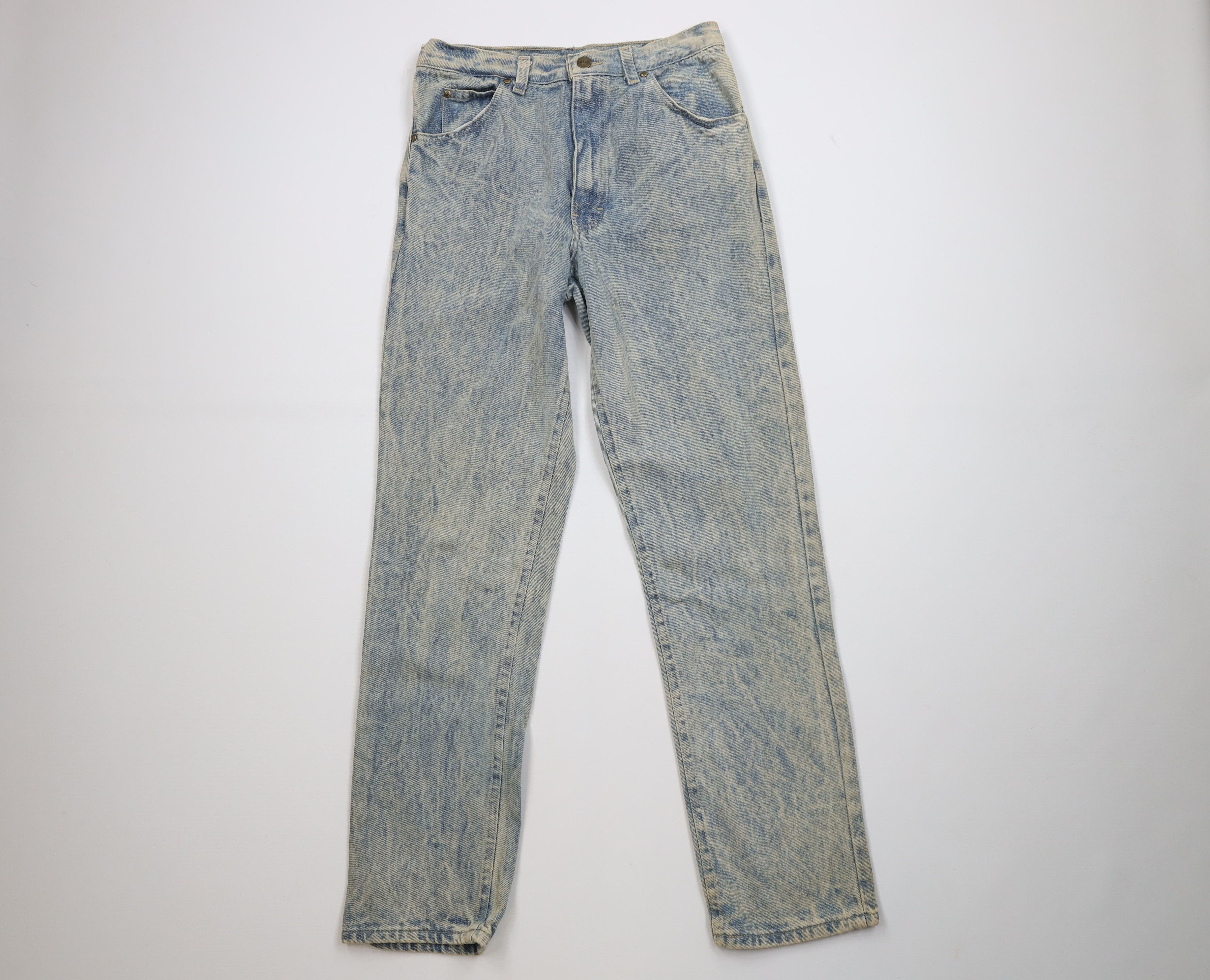 Vintage Vintage 90s Streetwear Acid Wash Relaxed Fit Denim Jeans Size 29" - 1 Thumbnail