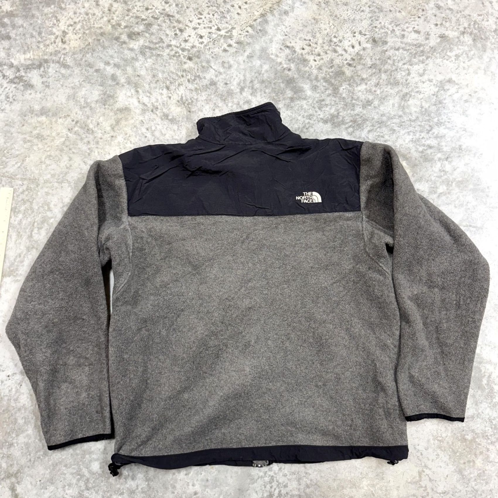 The North Face The North Face Jacket Mens L Gray Black Fleece Full Zip Outdoor Windbreaker Outdoor Size US L / EU 52-54 / 3 - 4 Thumbnail