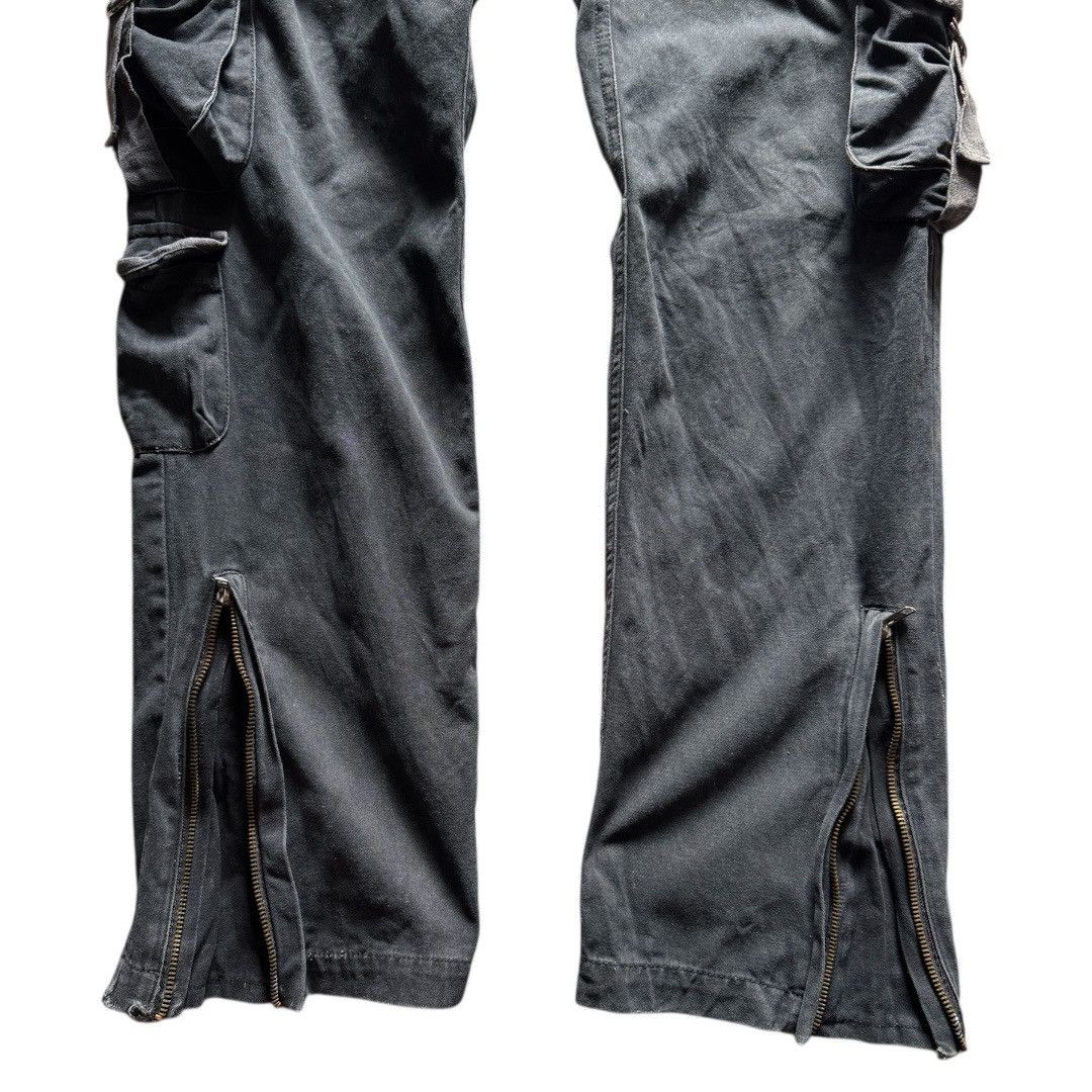Dolce & Gabbana Dolce & Gabbana Military Bondage Flared Cargo Pants Size US 34 / EU 50 - 8 Thumbnail
