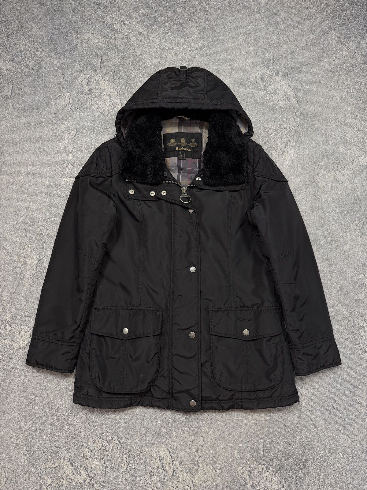 Barbour Vintage Barbour Jacket 90s Womens Size M / US 6-8 / IT 42-44 - 1 Thumbnail