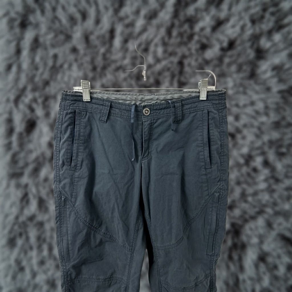 Vintage Kuhl Legendary Pants Womens Size 8 Blue Cargo Hiking Outdoor Trousers Straight Leg Casual Travel Size 30" / US 8 / IT 44 - 1 Thumbnail