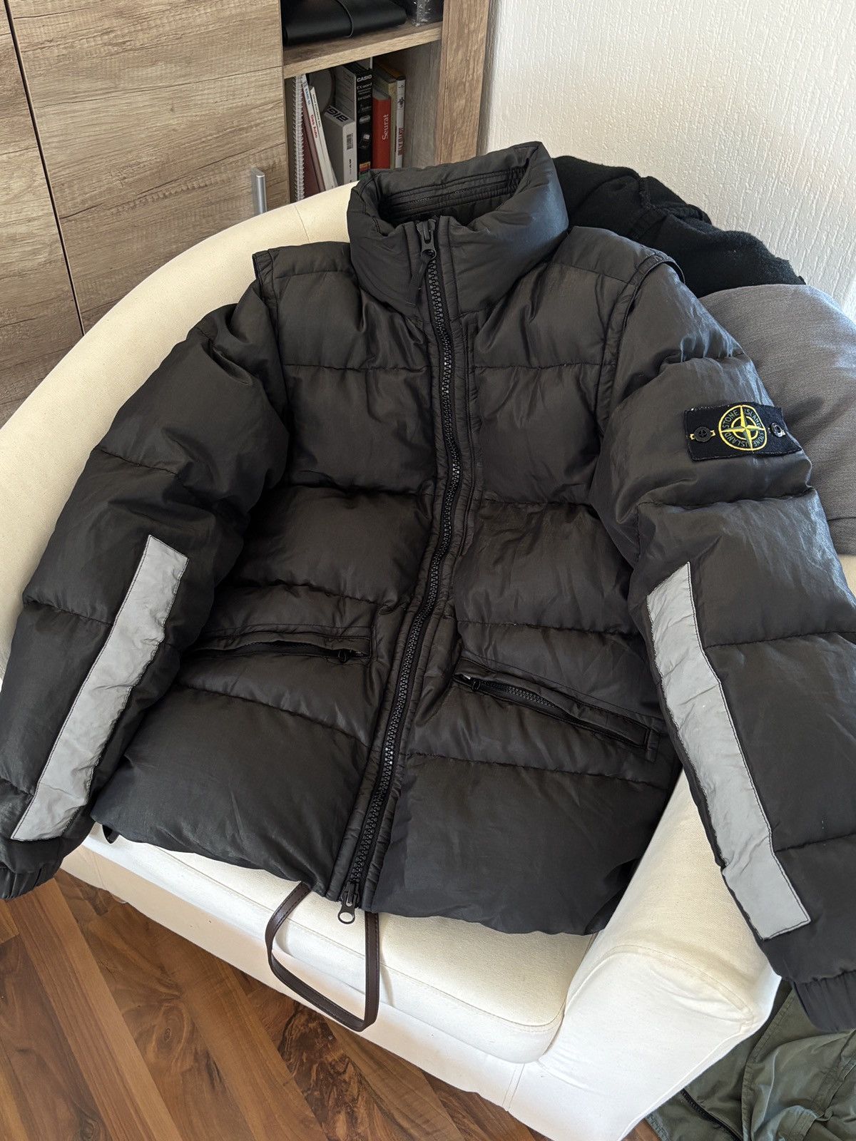 Stone Island Stone Island Cotton Metal Watro Puffer Jacket Size US S / EU 44-46 / 1 - 3 Thumbnail