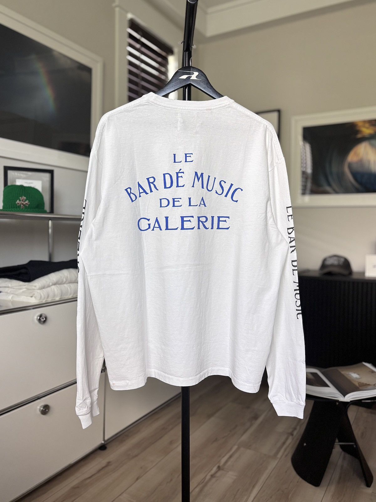 Gallery Dept. GALLER DEPT | BAR MUSIC FRENCH LOGO LONG SLEEVE TEE Size US XL / EU 56 / 4 - 1 Thumbnail