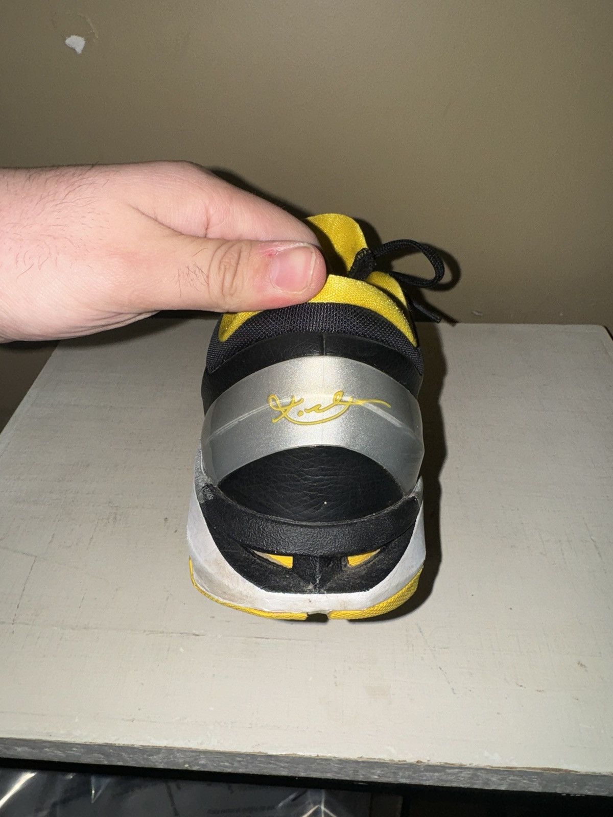 Nike Nike Kobe Zoom VlI 7 2011 'Supreme Lakers' Sz 9 Single Shoe Size US 9 / EU 42 - 10 Thumbnail