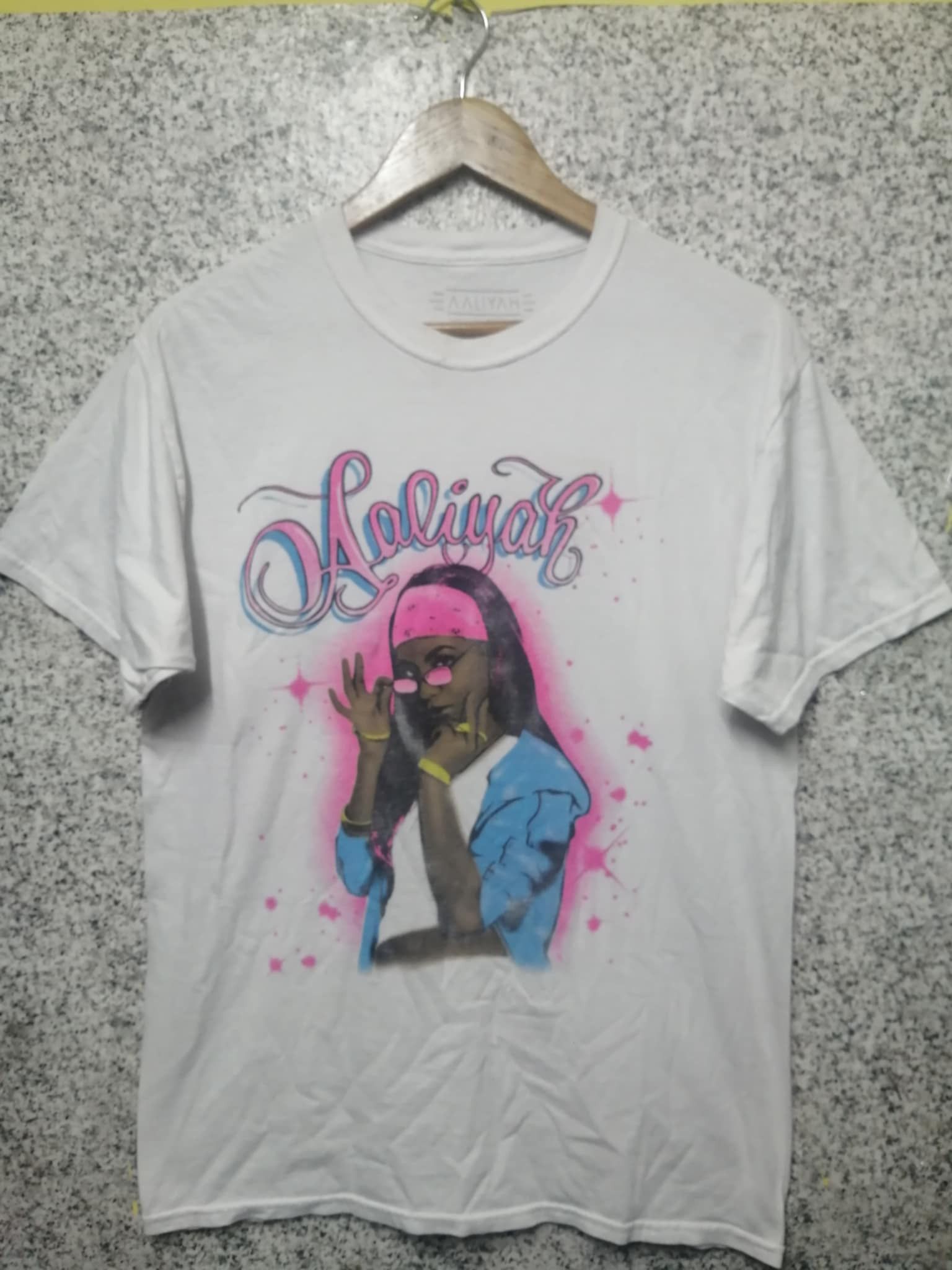 Band Tees × Rap Tees × Vintage Vintage Aaliyah Graphic Tee Size US M / EU 48-50 / 2 - 1 Thumbnail
