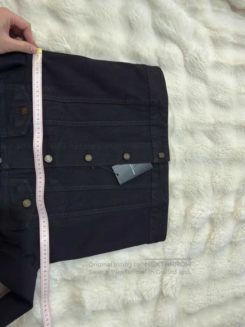 Saint Laurent Paris Saint Laurent Paris Black Men's Denim Jacket Size US M / EU 48-50 / 2 - 8 Thumbnail