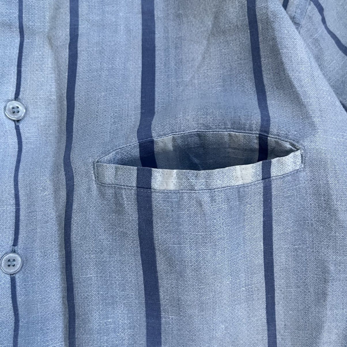 Adolfo Dominguez Adolfo Dominguez Stirpe Washed LS Shirt Size US XL / EU 56 / 4 - 4 Thumbnail