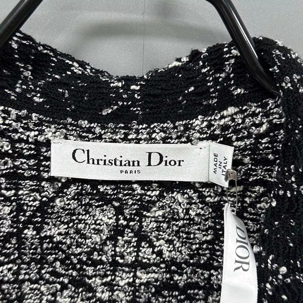 Dior Dior Black White Houndstooth Tweed Jacket Size 36 Size XS / US 0-2 / IT 36-38 - 5 Thumbnail