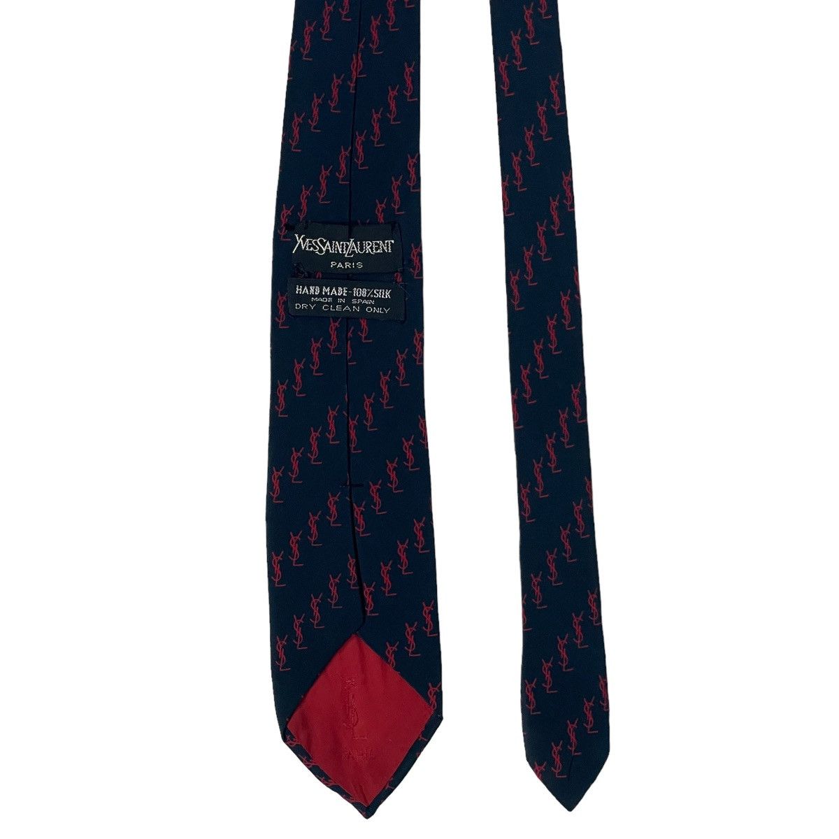 Yves Saint Laurent Yves Saint Laurent YSL Printed Silk Ties Size ONE SIZE - 11 Thumbnail