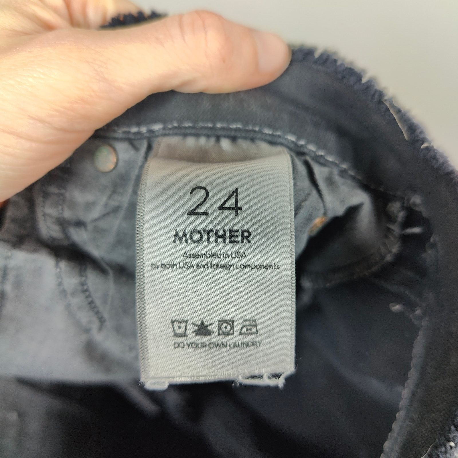 MOTHER Mother The Double Fray Jeans Womens 24 Sexy Just Walked Size 24" / US 00 / IT 34 - 9 Thumbnail