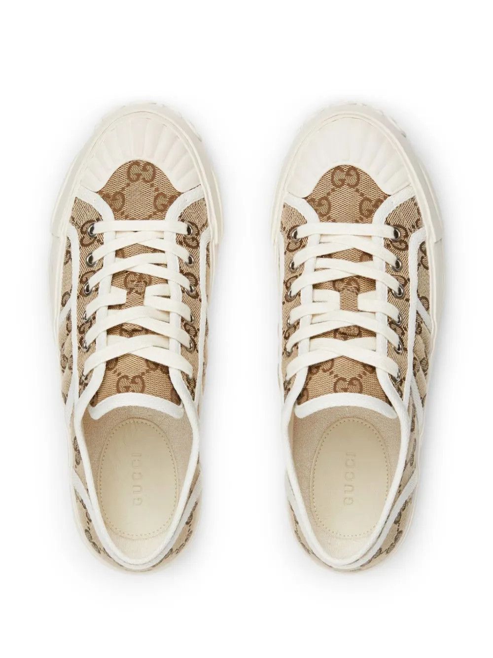 oc11z0126 Women's Chunky Sneakers in Beige