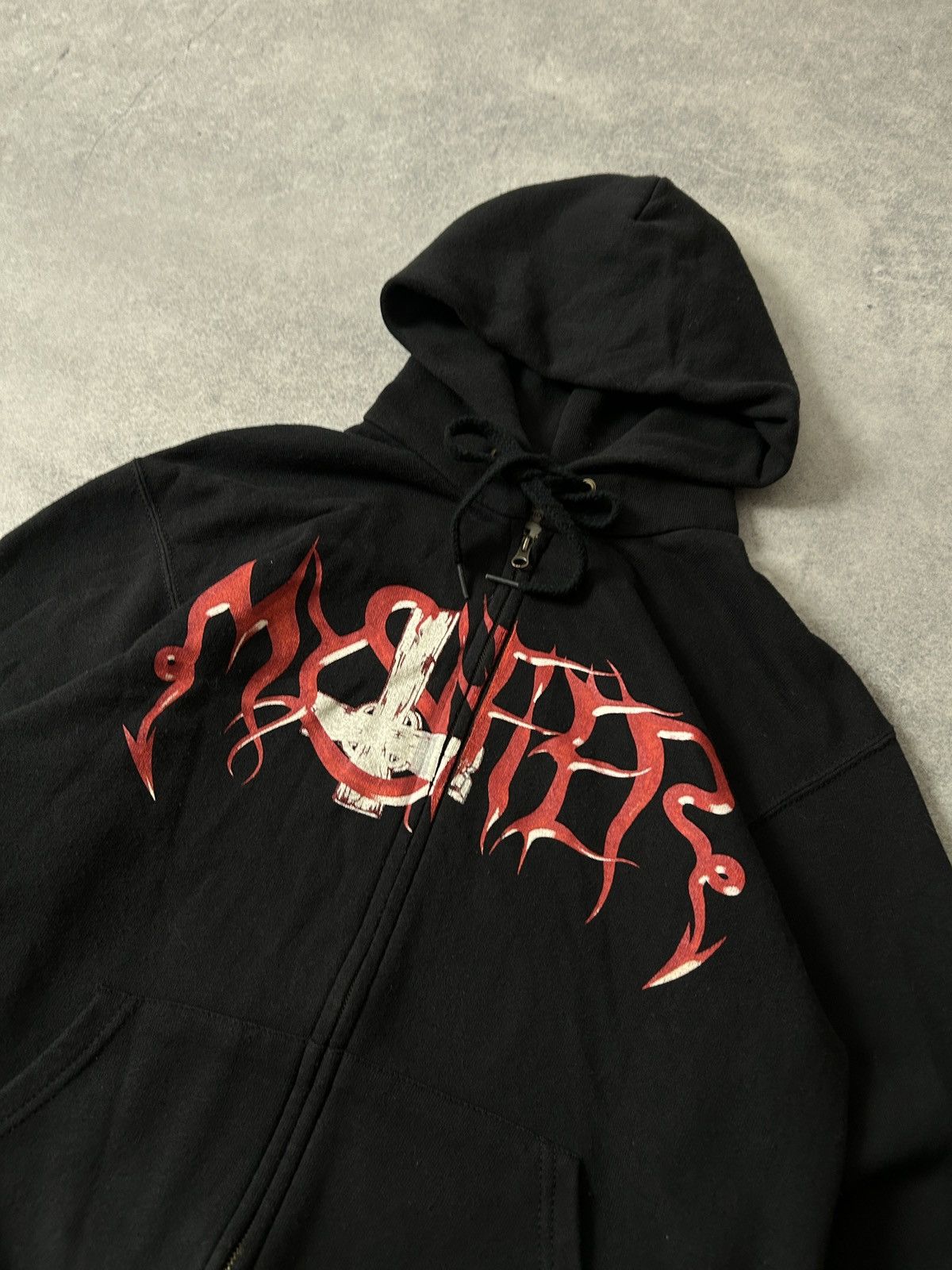 Band Tees Vintage Mysher Gothic big logo zip-hoodies mens metal rock Size US S / EU 44-46 / 1 - 4 Thumbnail