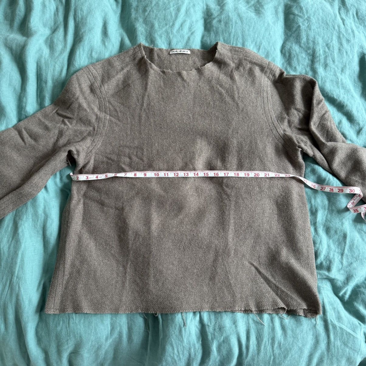 Our Legacy Craft Sweat Grey Wool Size US L / EU 52-54 / 3 - 4 Thumbnail