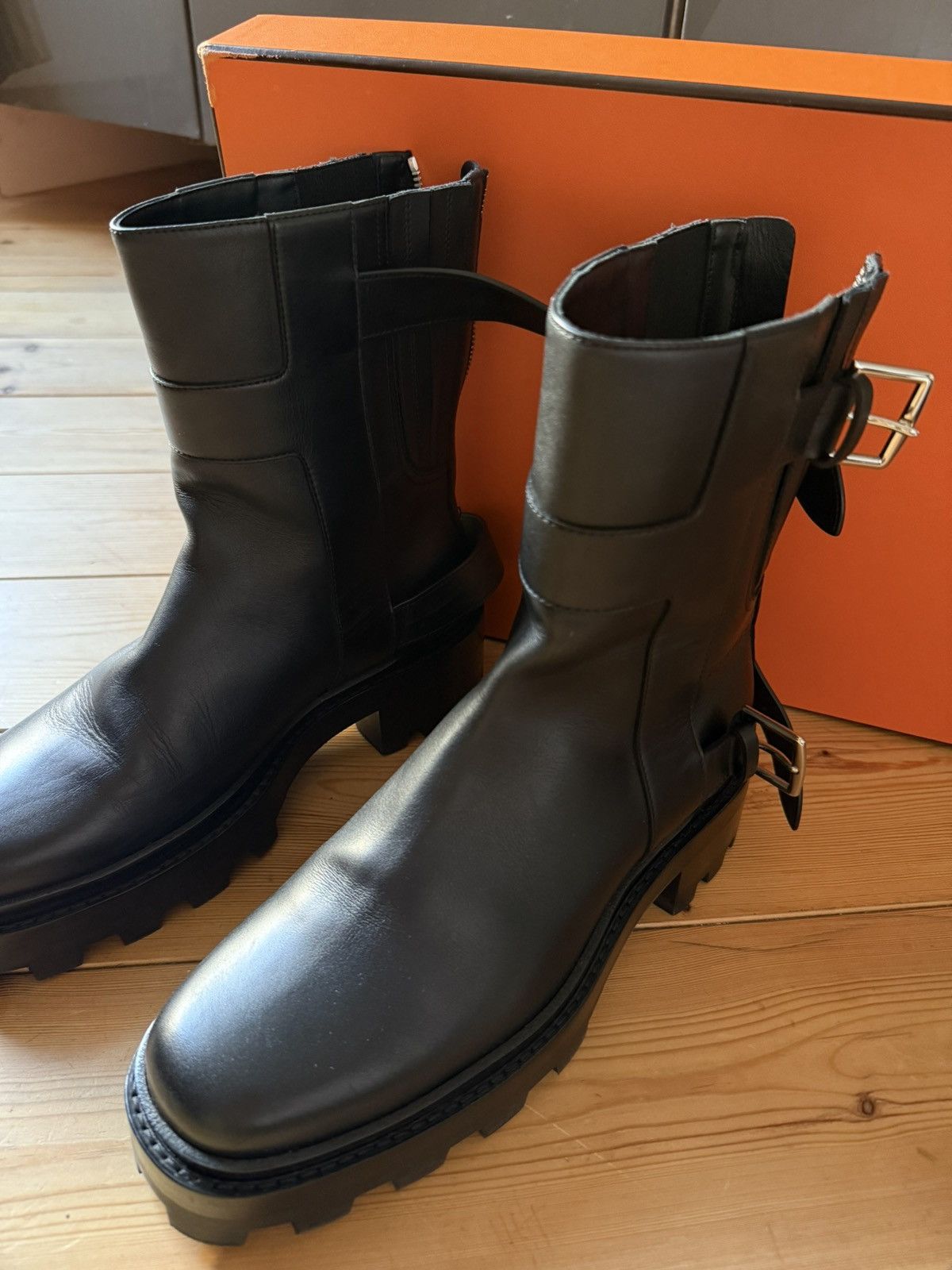 Hermes New Hermes Boots Size US 9 / IT 39 - 3 Thumbnail