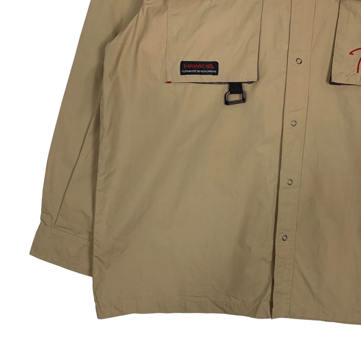 Tony Hawk TONY HOWK Skate Boarding Snap Button Shirt #0243-C11 Size US L / EU 52-54 / 3 - 4 Thumbnail