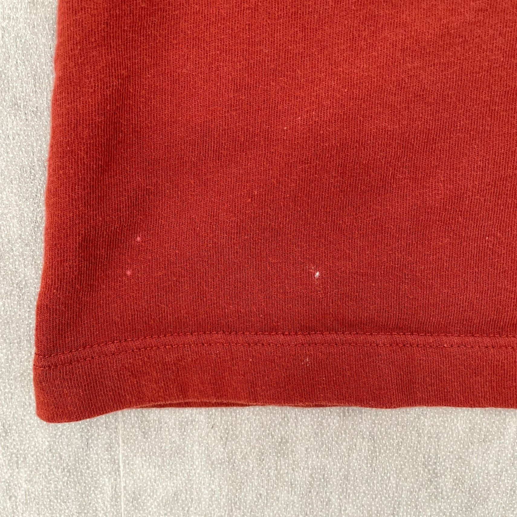Lacoste Lacoste Shirt Adult Large Polo Short Sleeve Orange Logo Mens Polo Shirt Lacoste Casual Golf Preowned Crocodile Logo Regular Fit Size US L / EU 52-54 / 3 - 7 Thumbnail