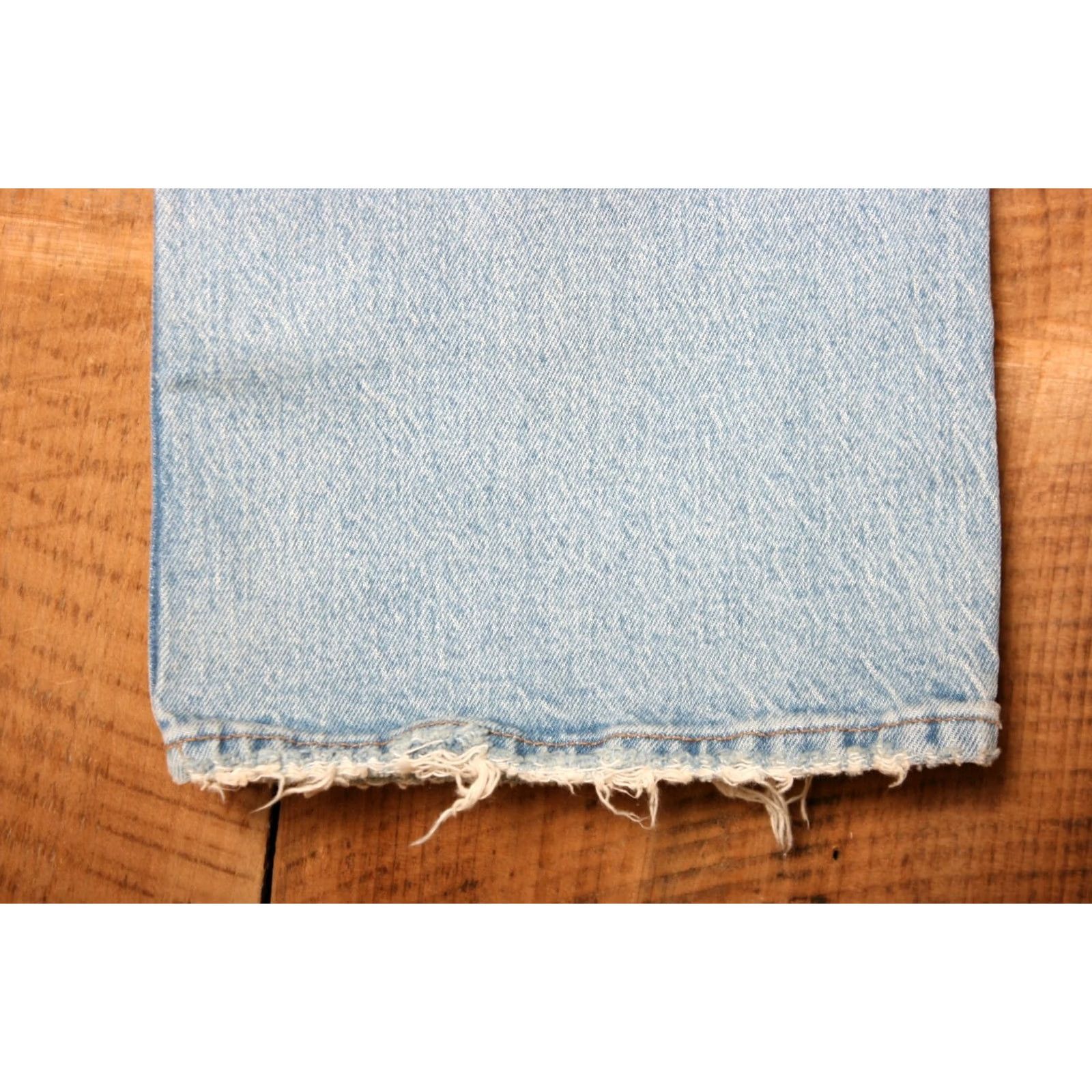 Abercrombie & Fitch Abercrombie & Fitch The 70's Vintage Flare Ultra High Rise Jeans Sz. 33 / 16L Denim Blue Distressed Womens Jeans Size 24" / US 00 / IT 34 - 5 Thumbnail