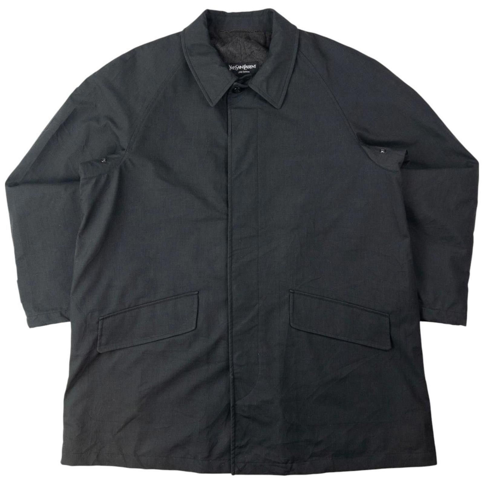 Yves Saint Laurent Vintage YSL Yves Saint Laurent Button Up Jacket Size L Size US L / EU 52-54 / 3 - 1 Thumbnail