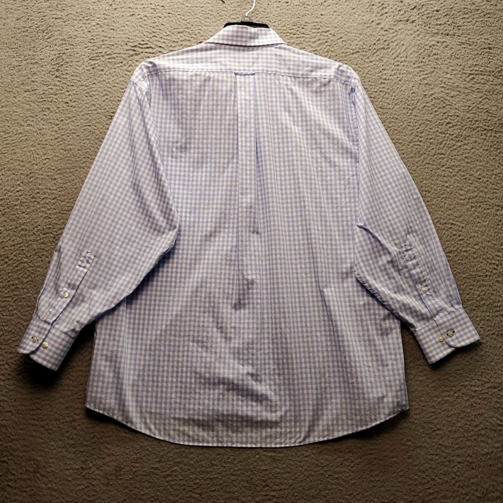 Izod IZOD Shirt Mens XL Multi Check Stretch Regular Fit Long Sleeve Button-Down Shirt Size US XL / EU 56 / 4 - 2 Thumbnail