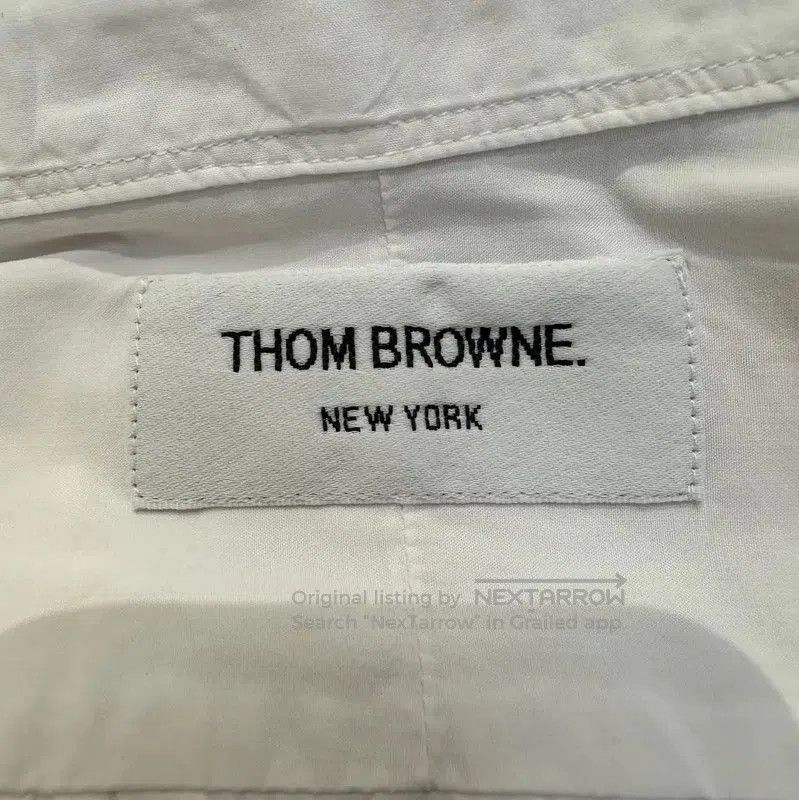 Other Thom Browne Men's Short Sleeve Striped Shirt . Size US S / EU 44-46 / 1 - 6 Thumbnail
