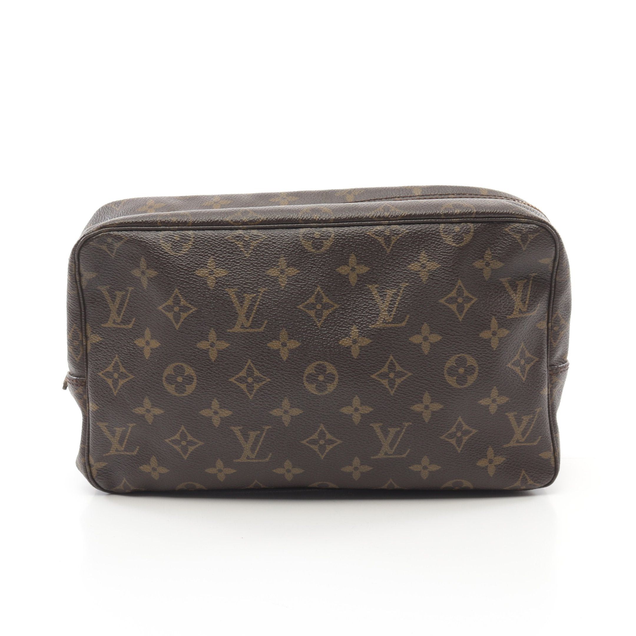 Louis Vuitton Louis Vuitton Truth Toilette 28 Monogram Cosmetic Pouch Brown Size ONE SIZE - 1 Thumbnail