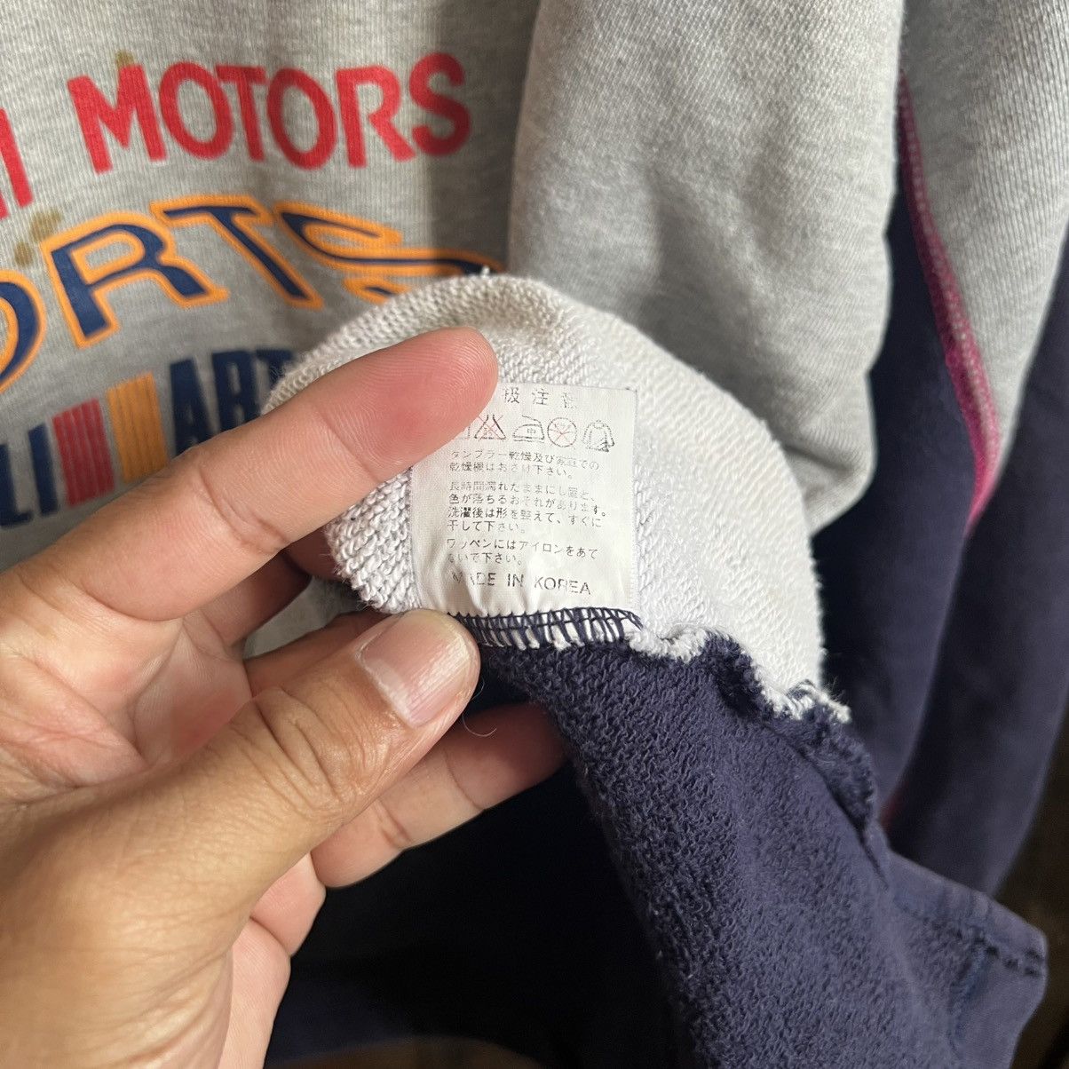 Vintage Vintage Mitsubishi Ralliart Mirage Asti Hoodie Size US L / EU 52-54 / 3 - 9 Thumbnail